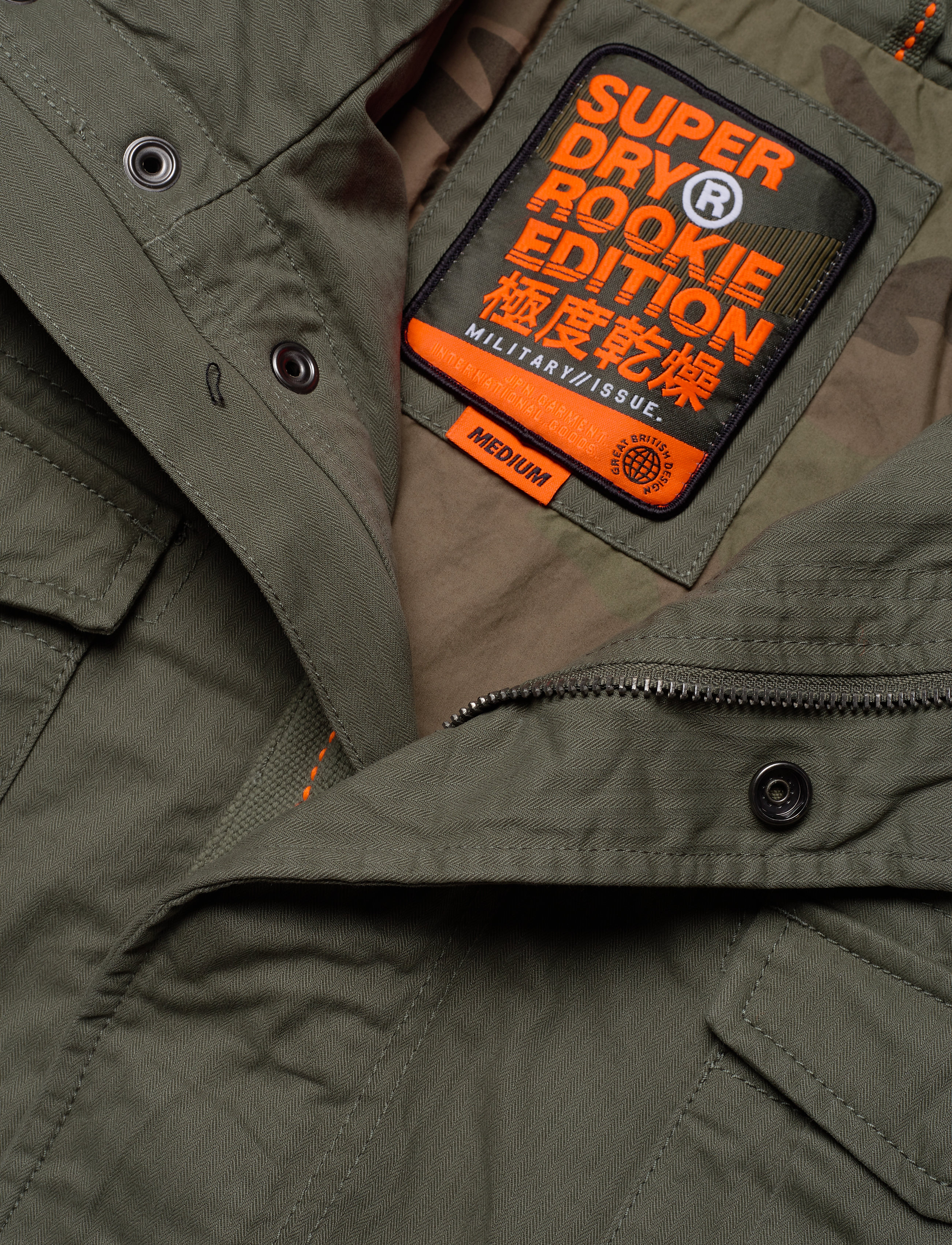 Superdry - CLASSIC ROOKIE JACKET - army green - 3