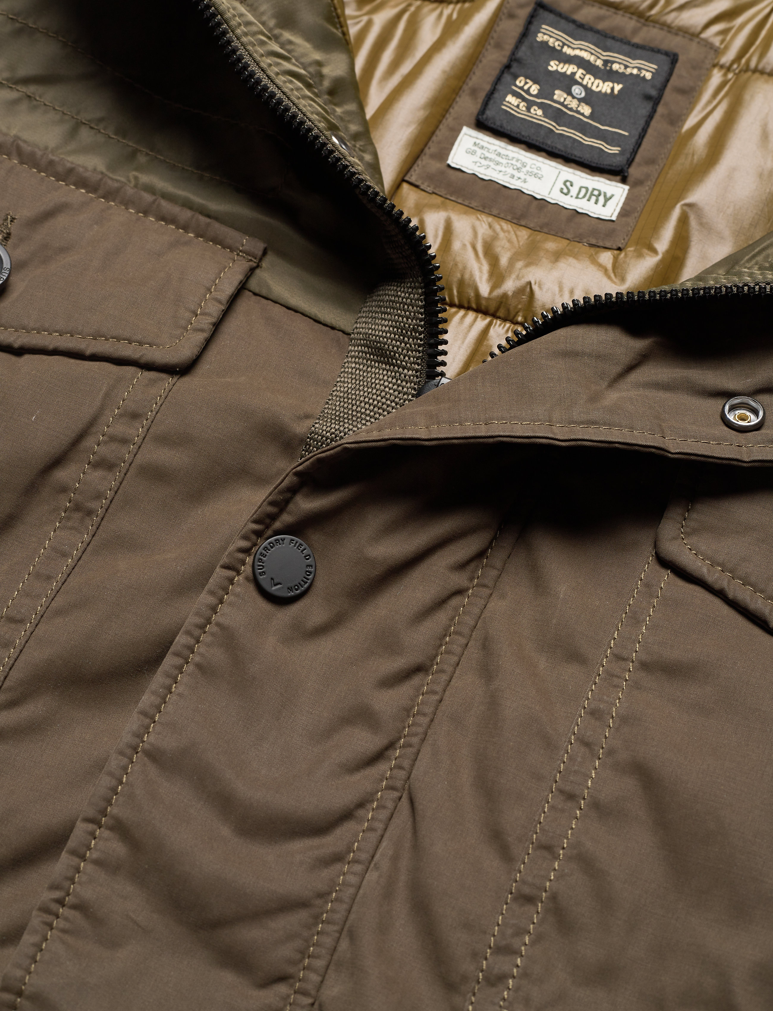 Superdry - CORPORAL FIELD JACKET - khaki - 4