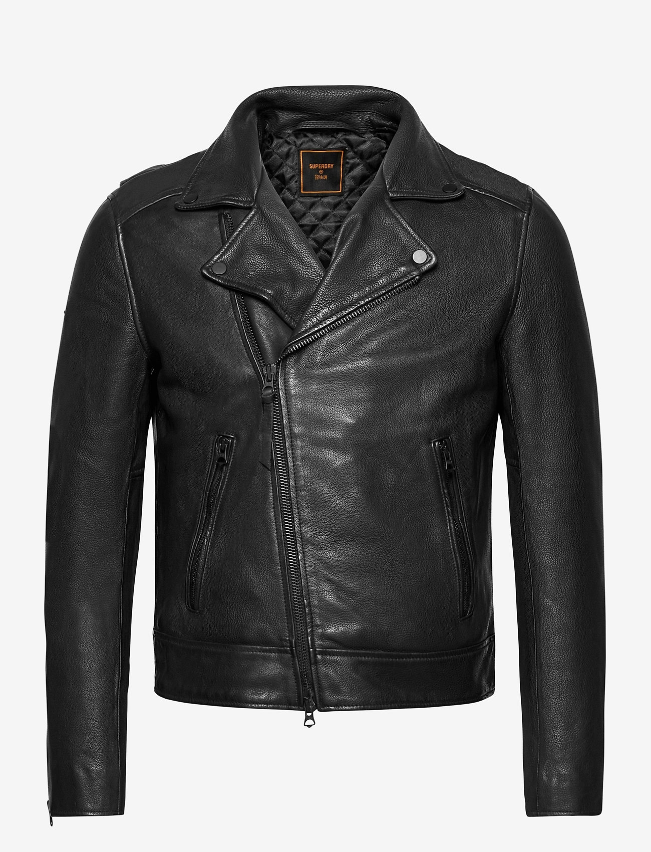 Superdry - Leather Biker - black - 0