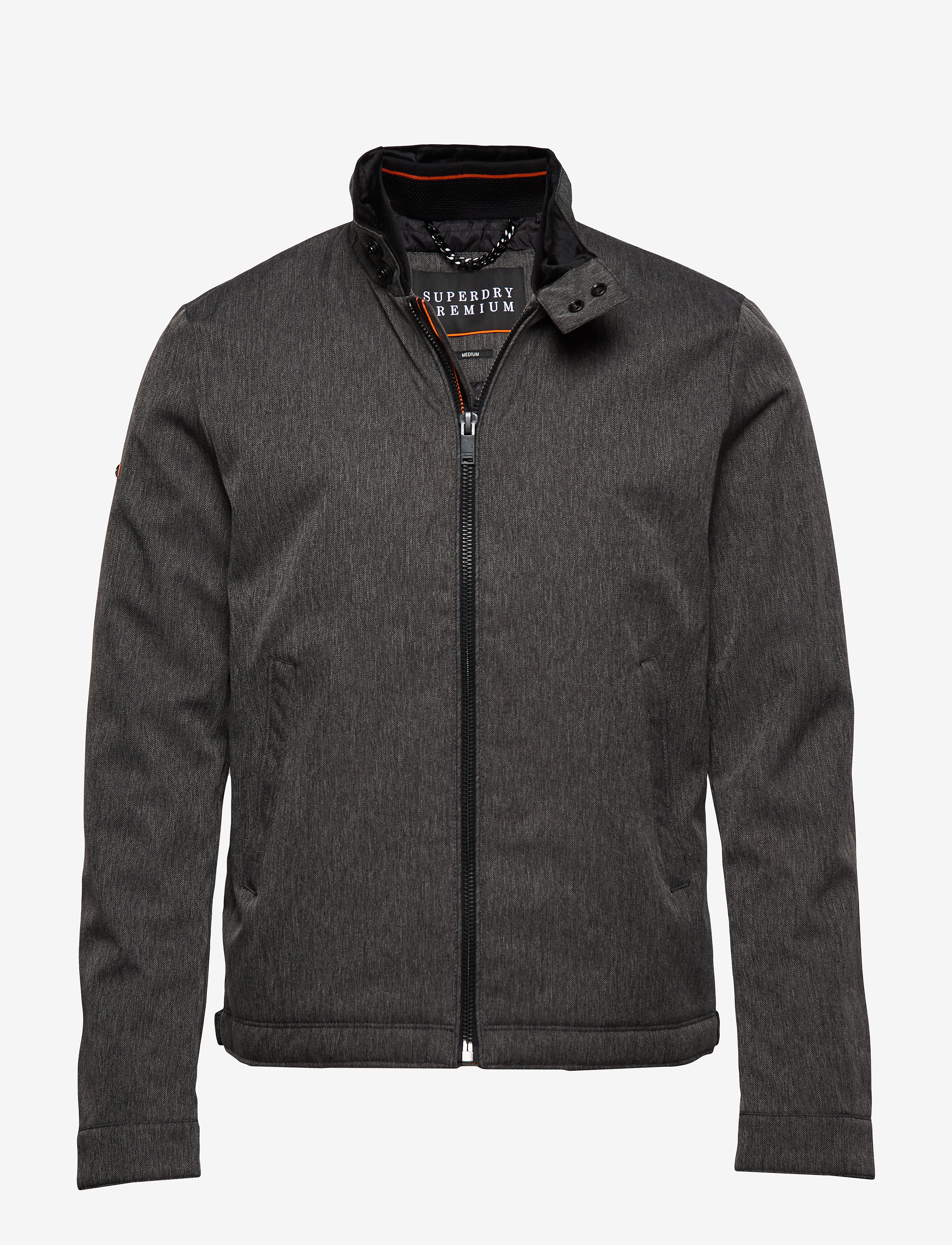 HEATHER GREY HERRINGBONE