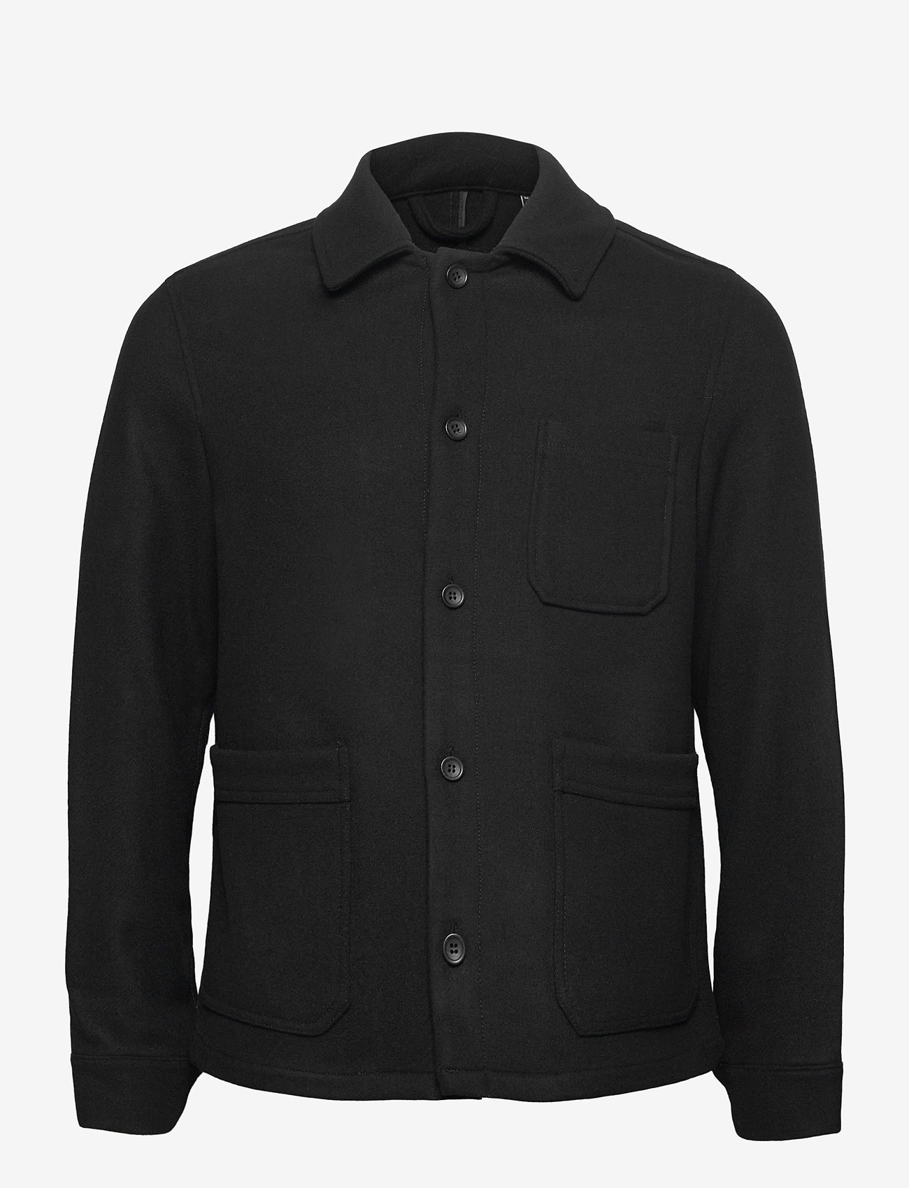 Superdry - UTL Wool Over Shirt - black - 1