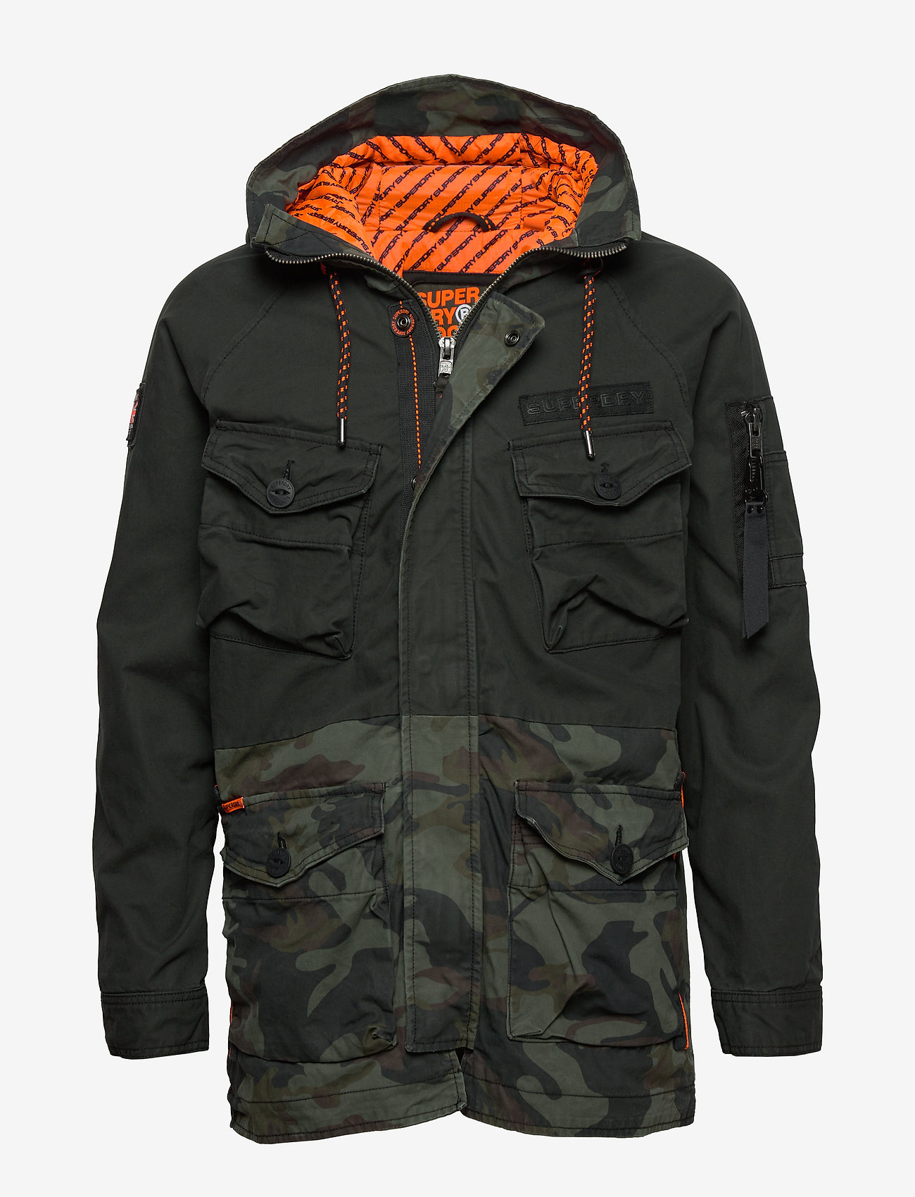 Superdry - ROOKIE PANTHER ELEVATED PARKA - forest night/alpine camo - 0