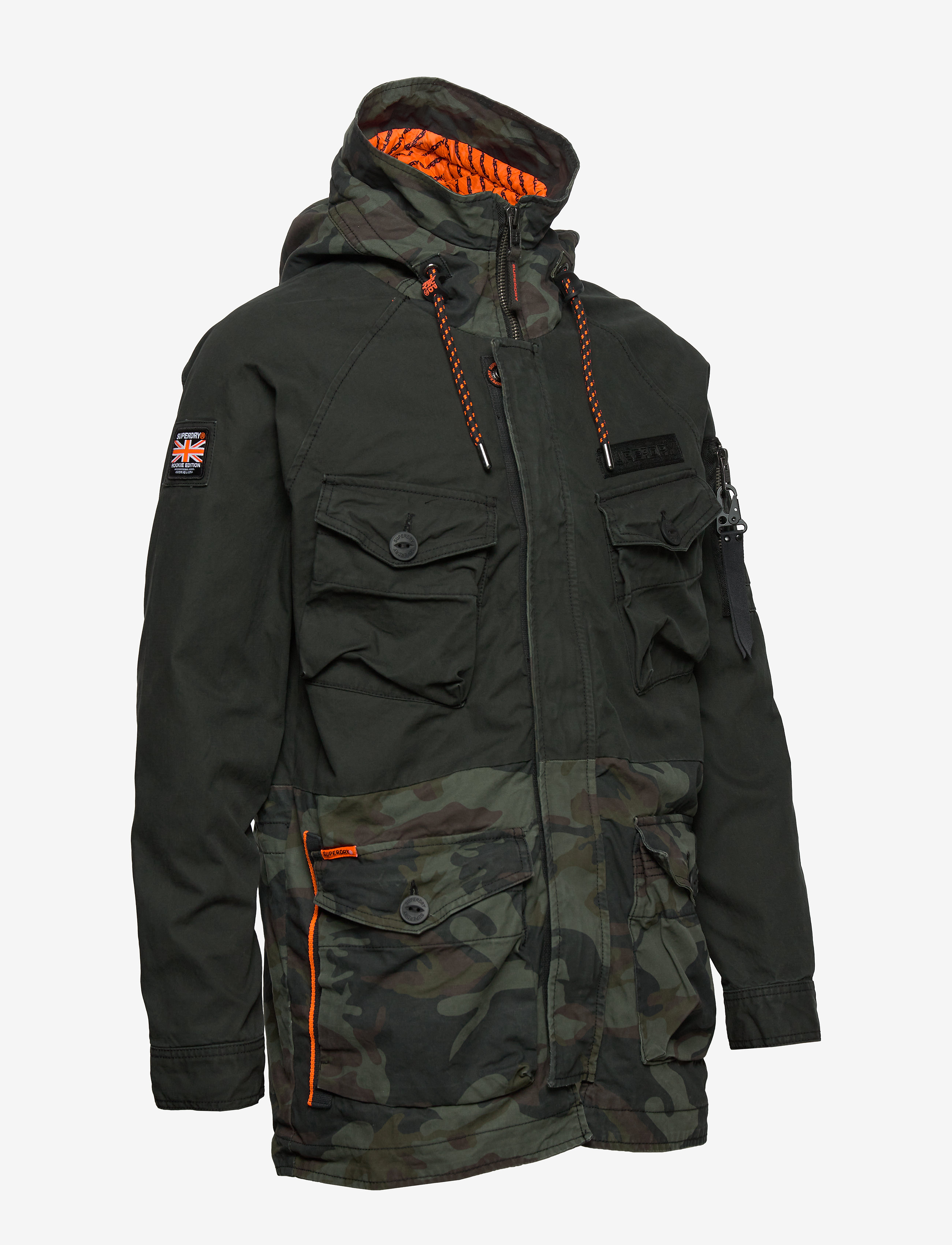 Superdry - ROOKIE PANTHER ELEVATED PARKA - forest night/alpine camo - 3