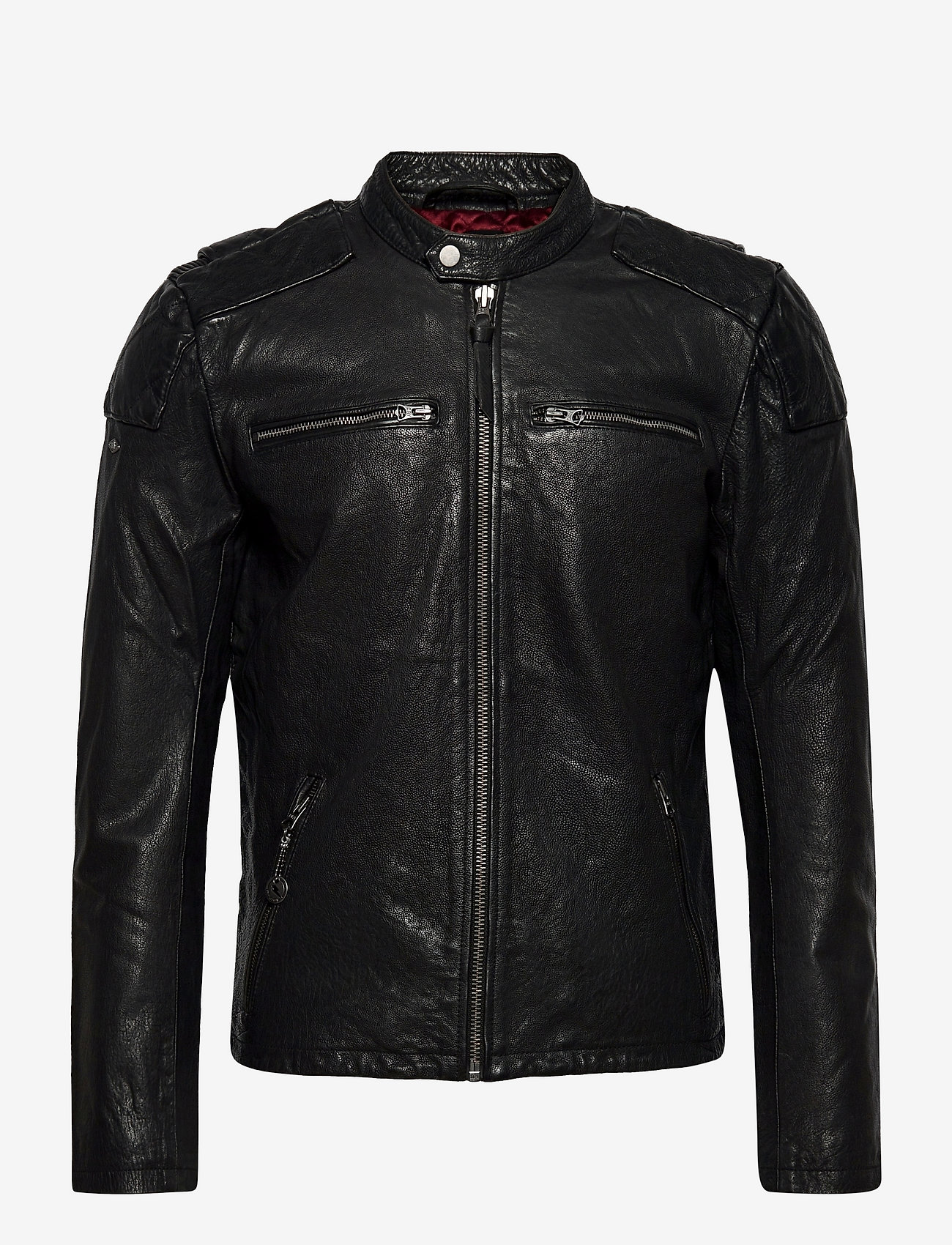 Superdry - MOTO RACER JACKET - black - 0