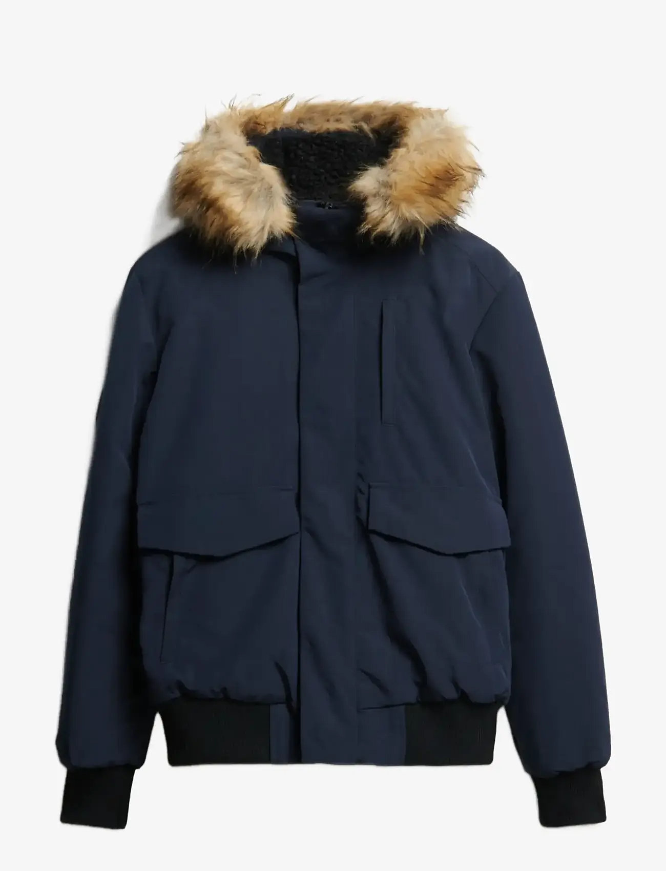 Superdry - EVEREST BOMBER - daunenjacken - nordic chrome navy - 1