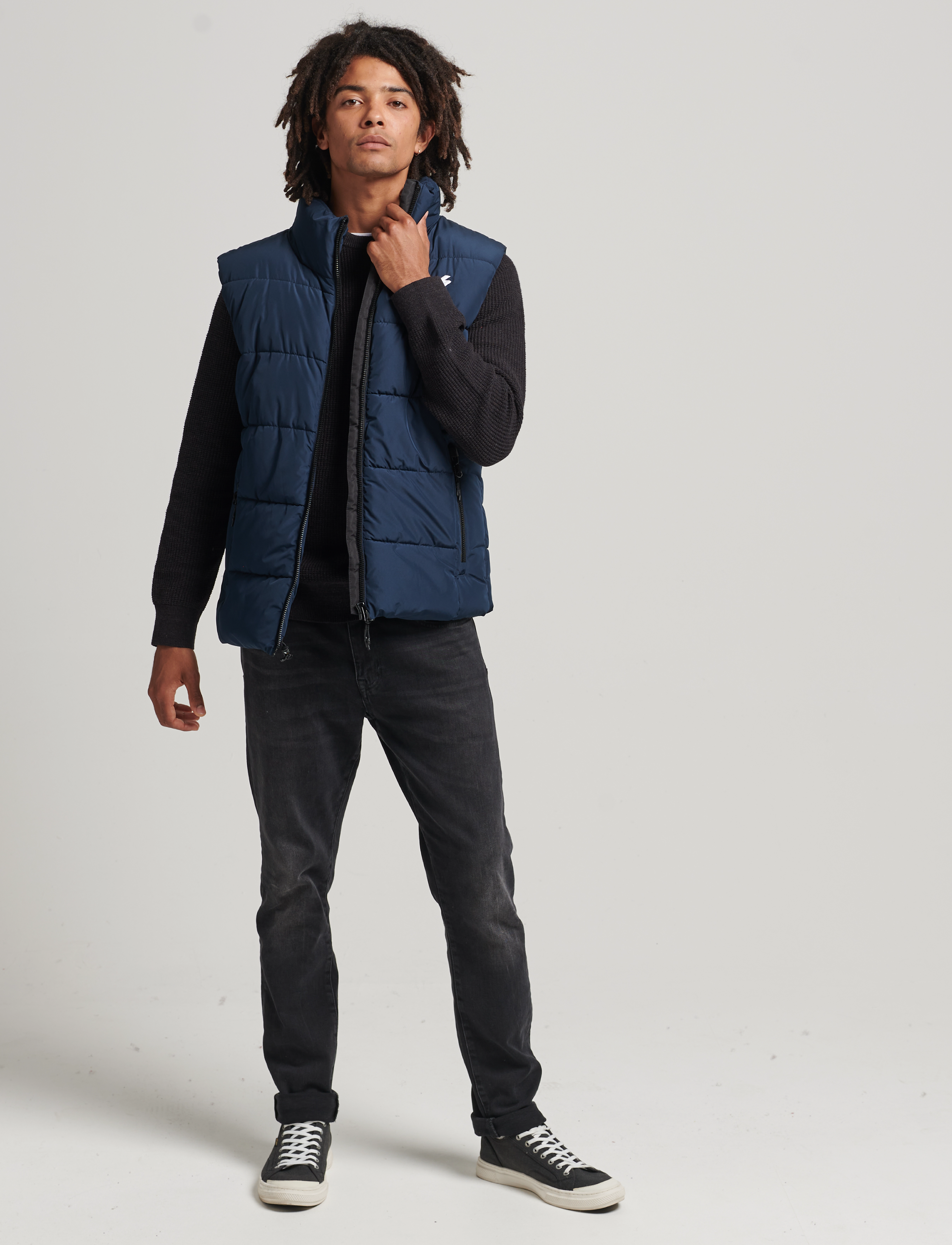 Superdry - SPORTS PUFFER GILET - deep navy - 4