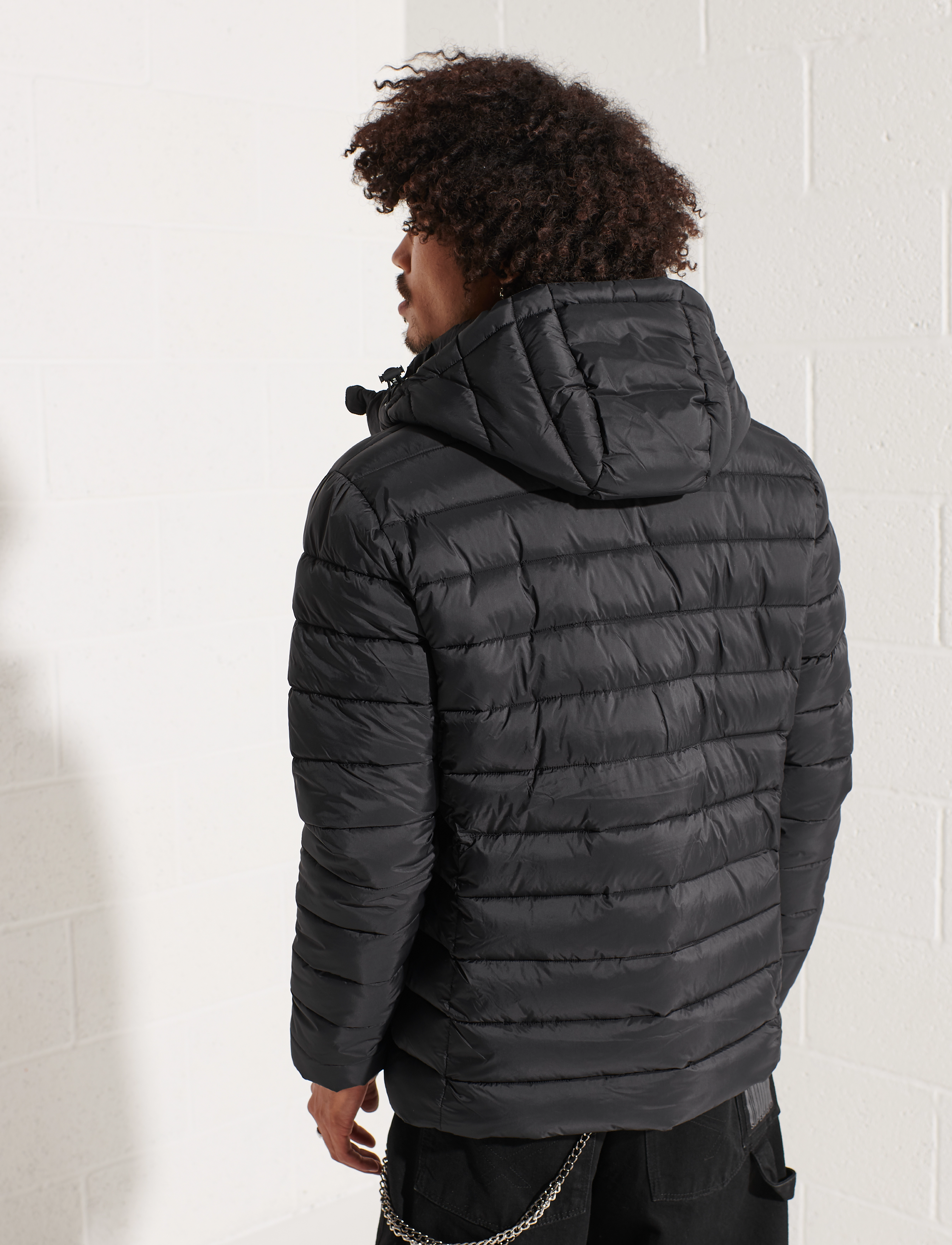 Superdry - CLASSIC FUJI PUFFER JACKET - black - 3