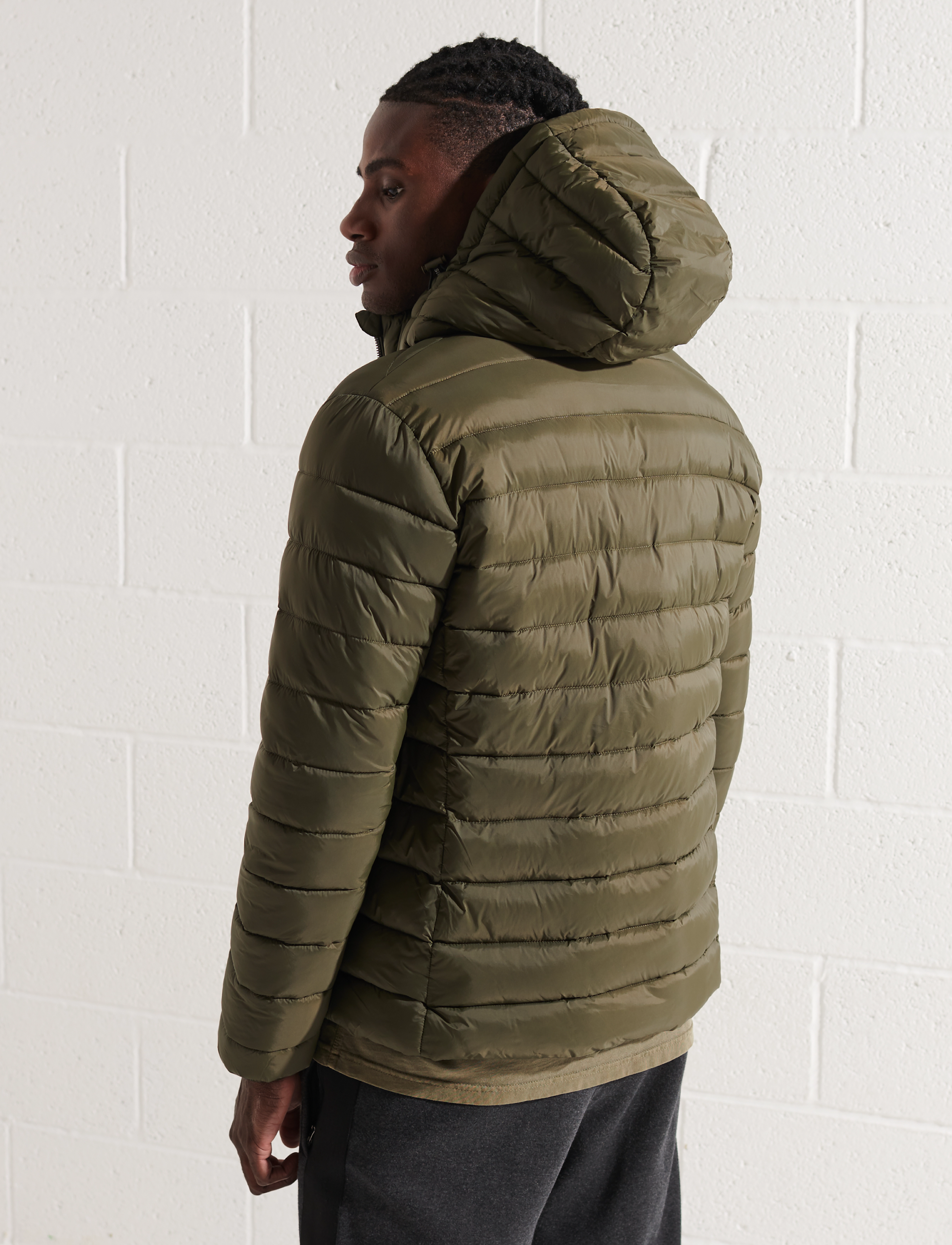 Superdry - CLASSIC FUJI PUFFER JACKET - dark moss - 4