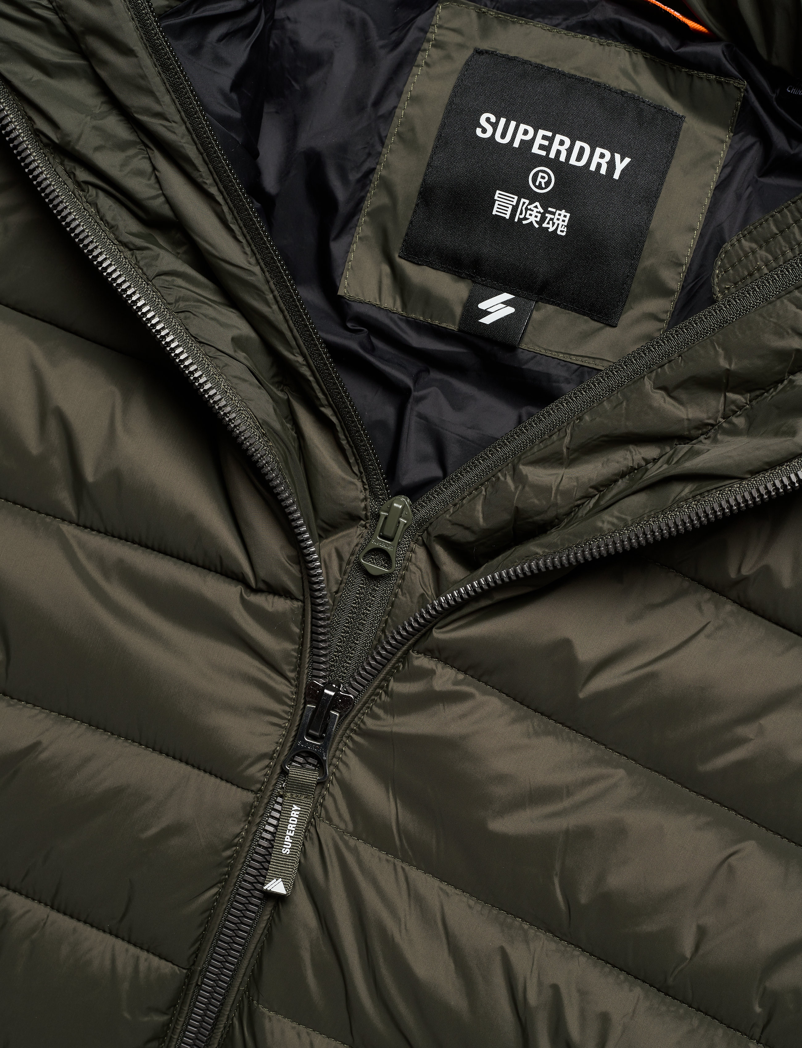 Superdry - CLASSIC FUJI PUFFER JACKET - dark moss - 5