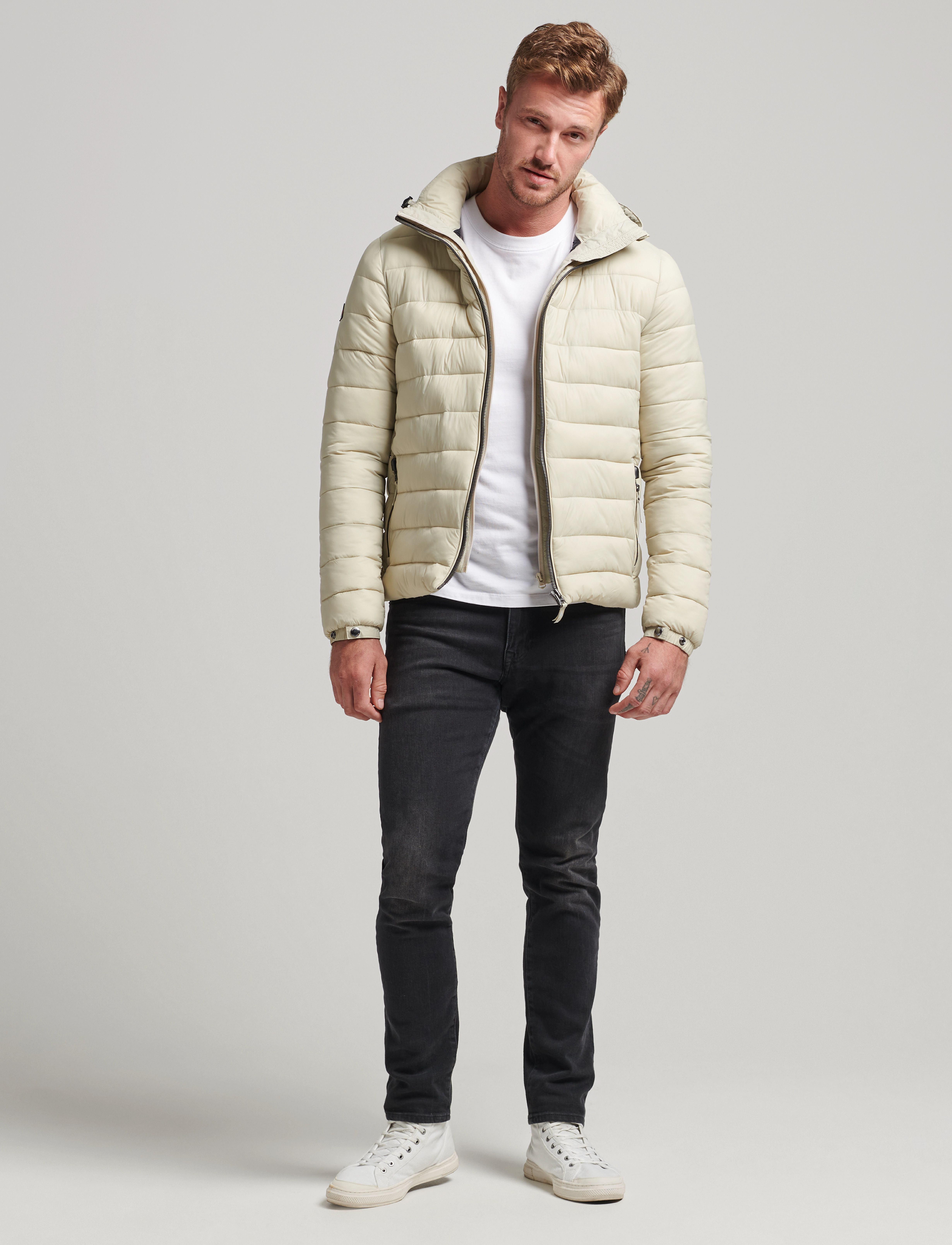 Superdry - CLASSIC FUJI PUFFER JACKET - pelican - 3