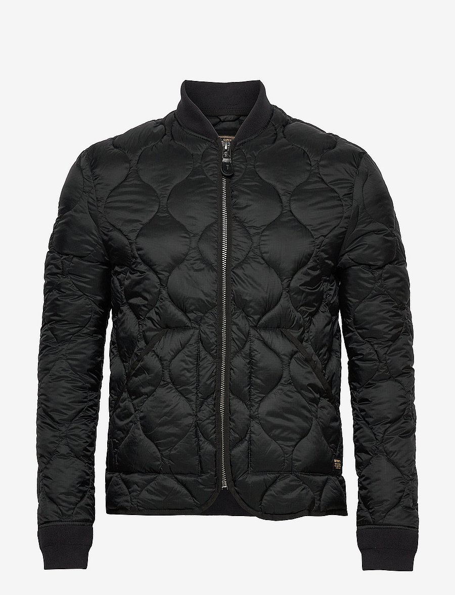Superdry - LINER BOMBER - jet black - 0