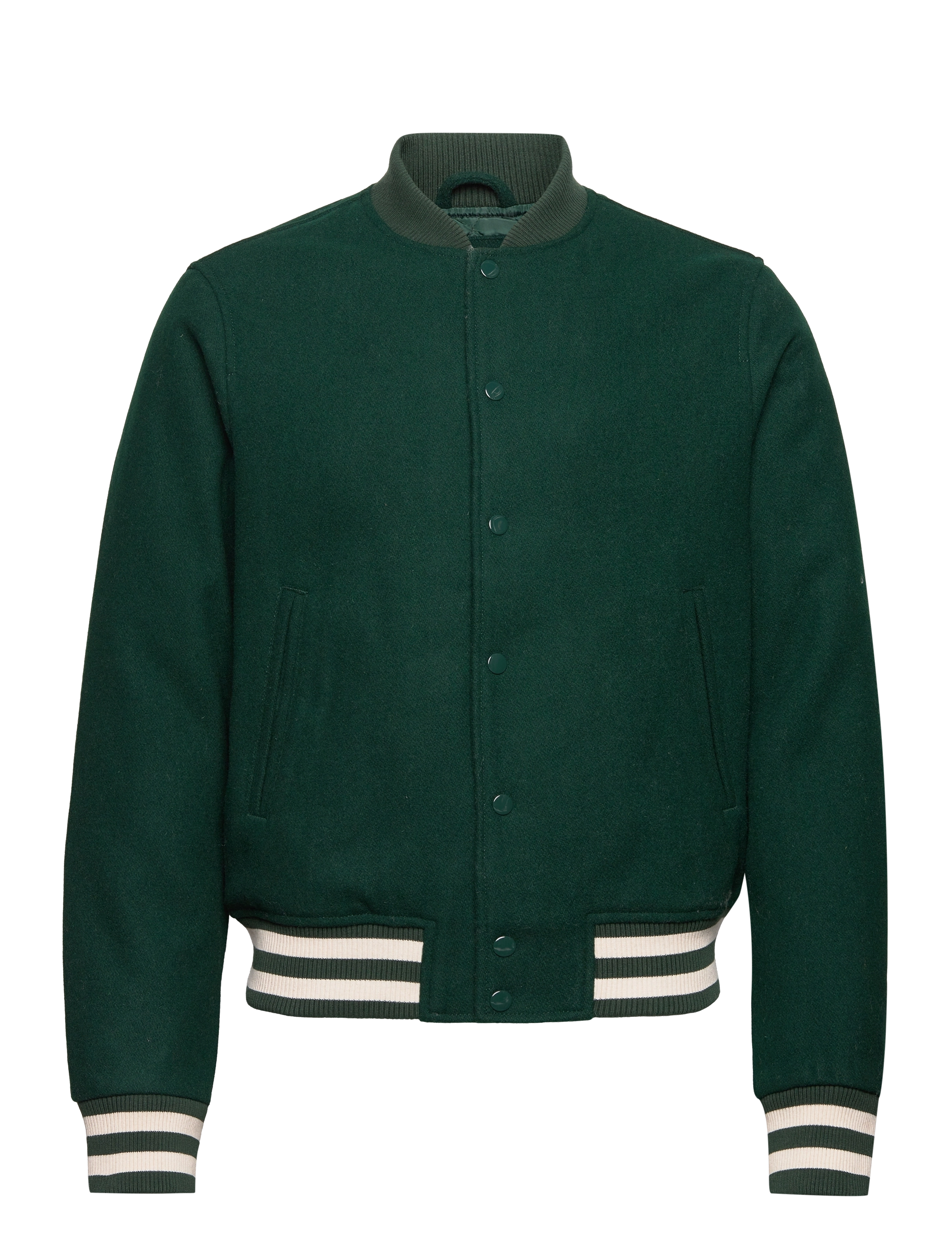 Superdry - COLLEGE VARSITY BOMBER - enamel green - 0