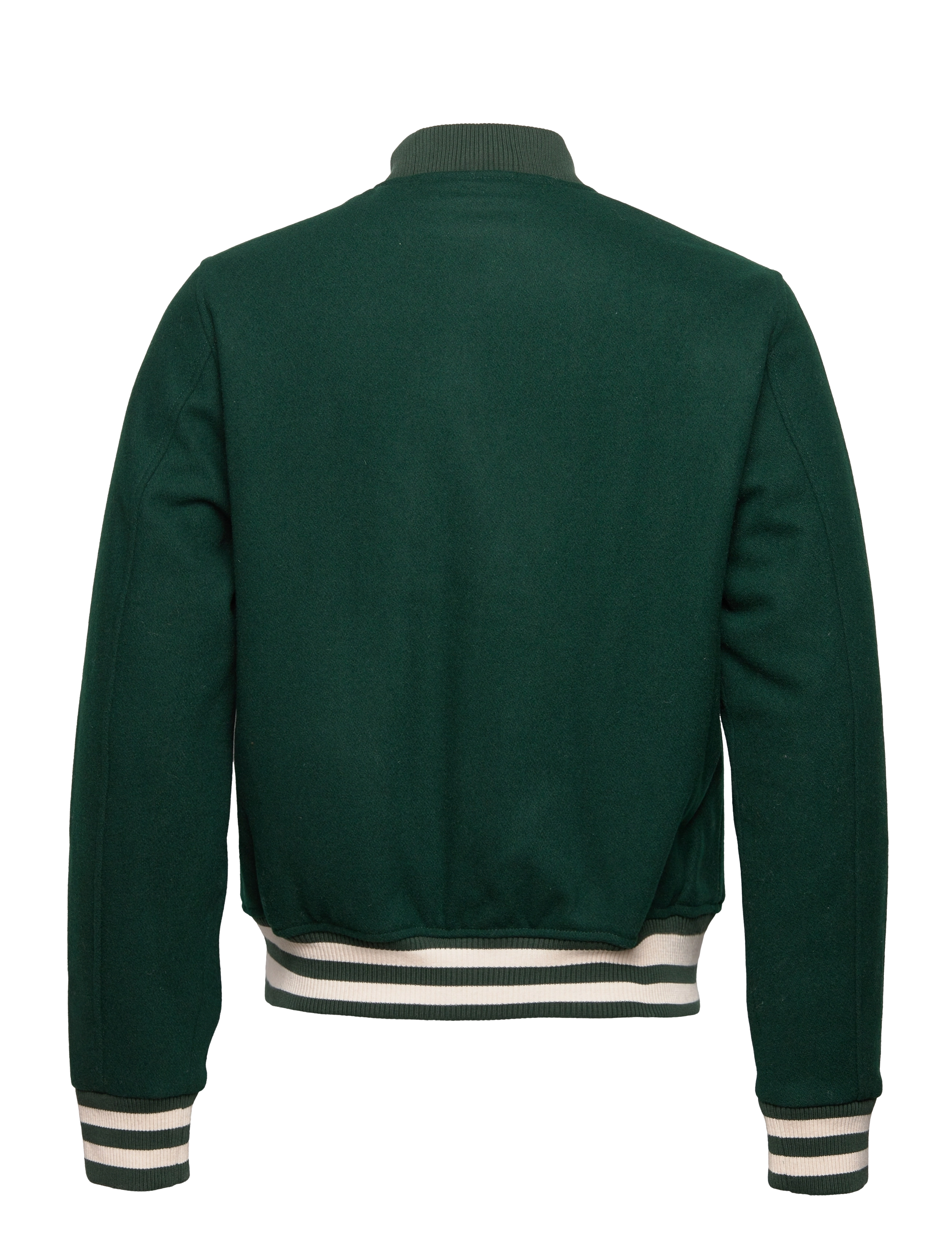 Superdry - COLLEGE VARSITY BOMBER - enamel green - 1