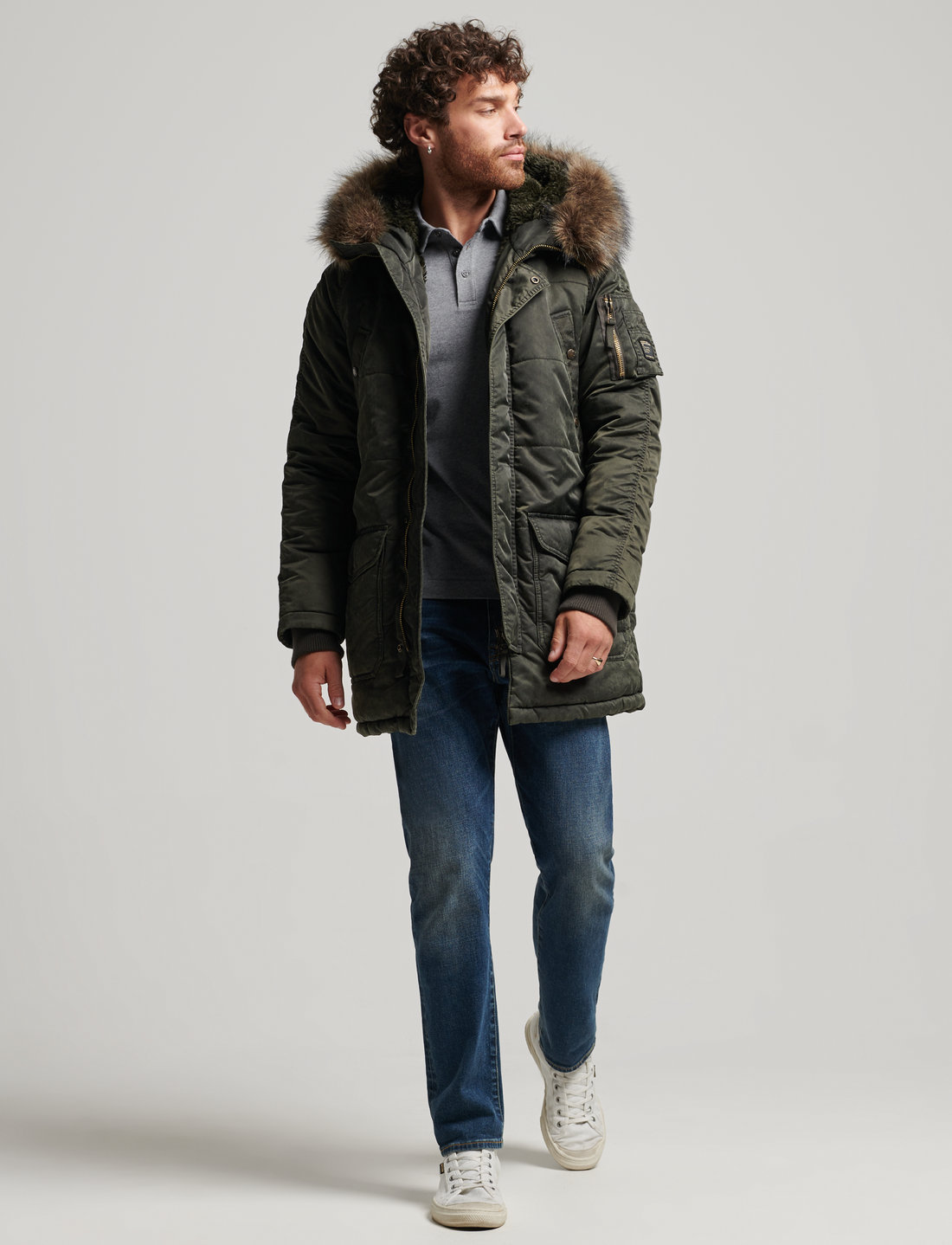 Superdry winter parka hot sale