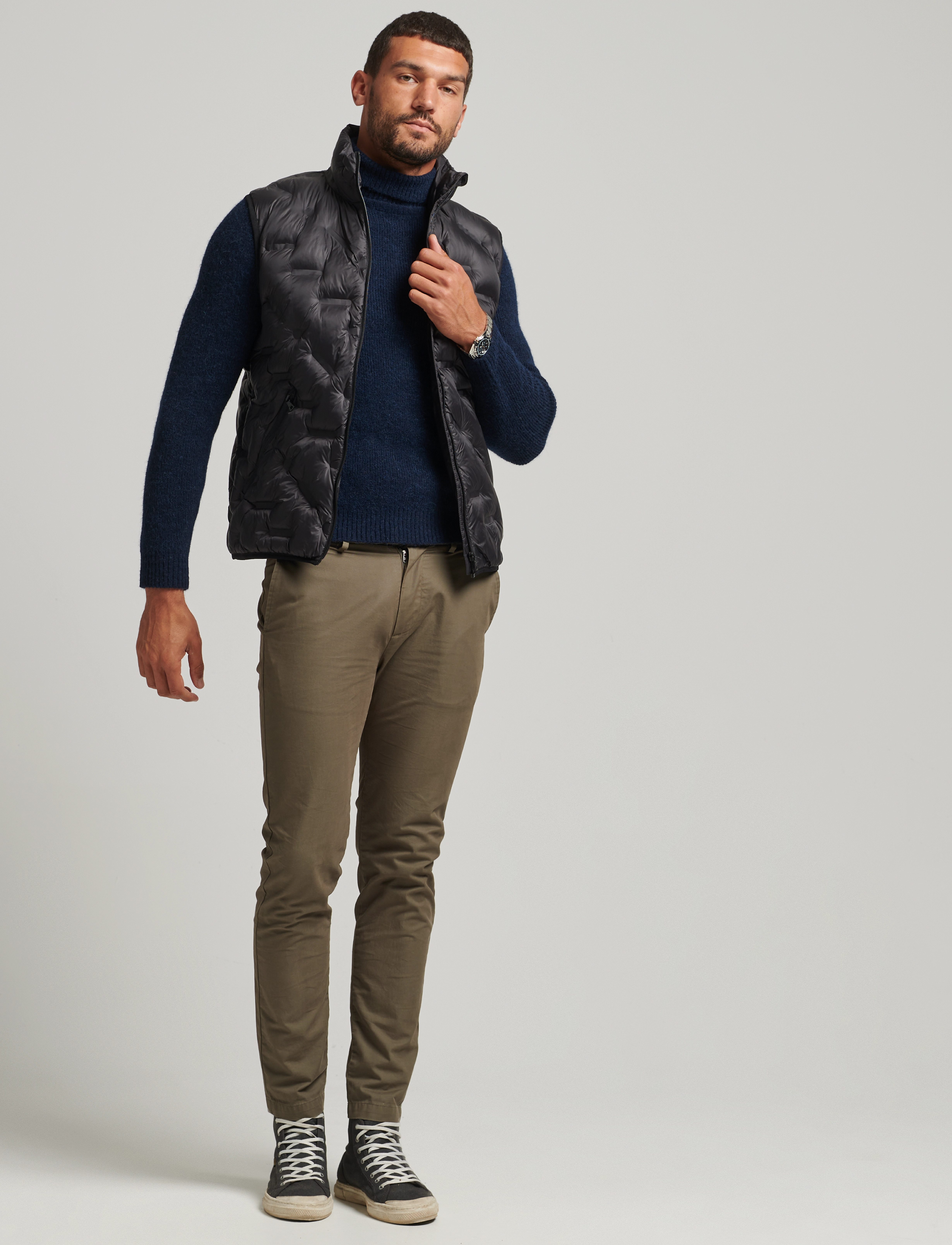 Superdry - STUDIOS HEAT SEAL GILET - black - 3
