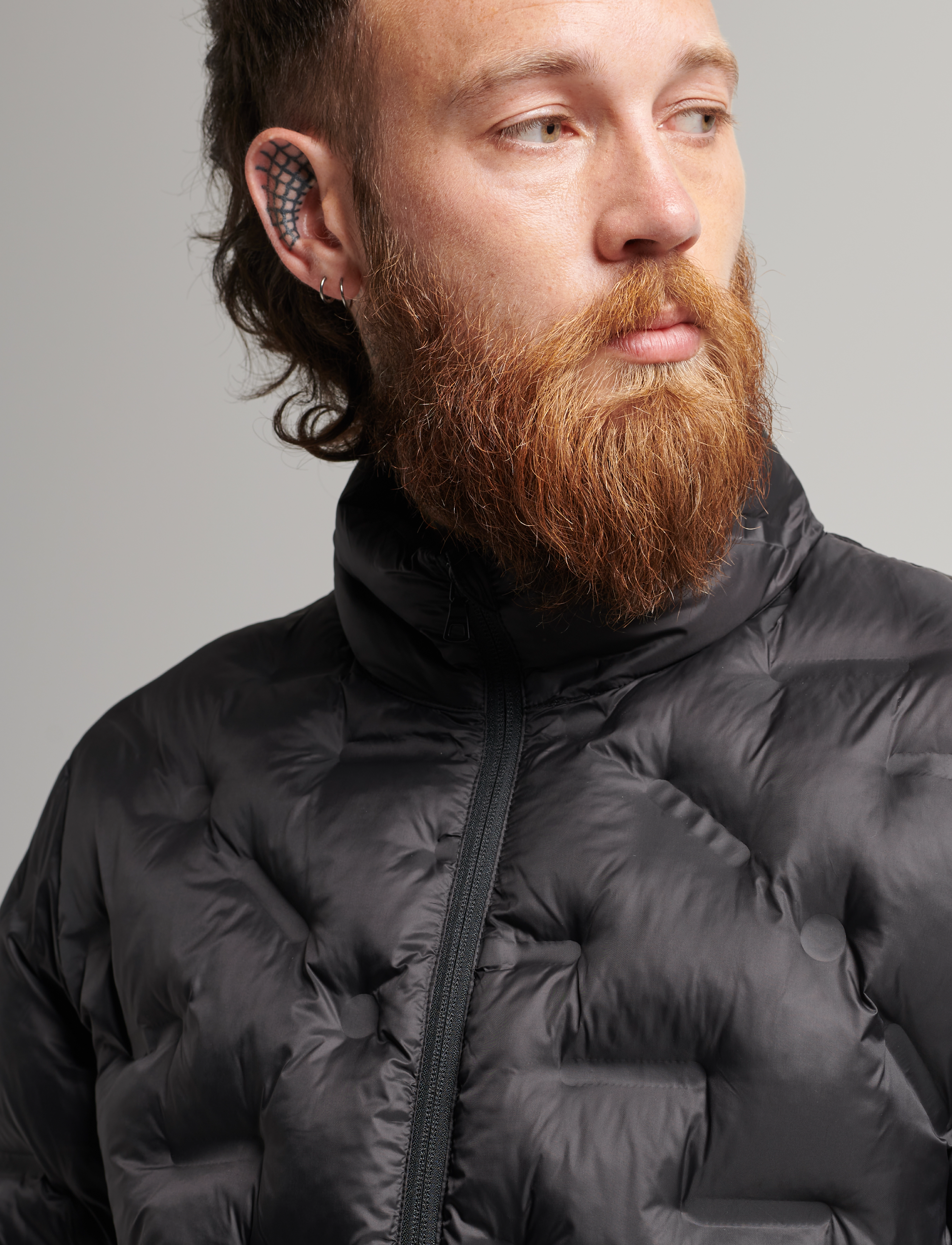 Superdry - STUDIOS HEAT SEAL QUILT JACKET - black - 4