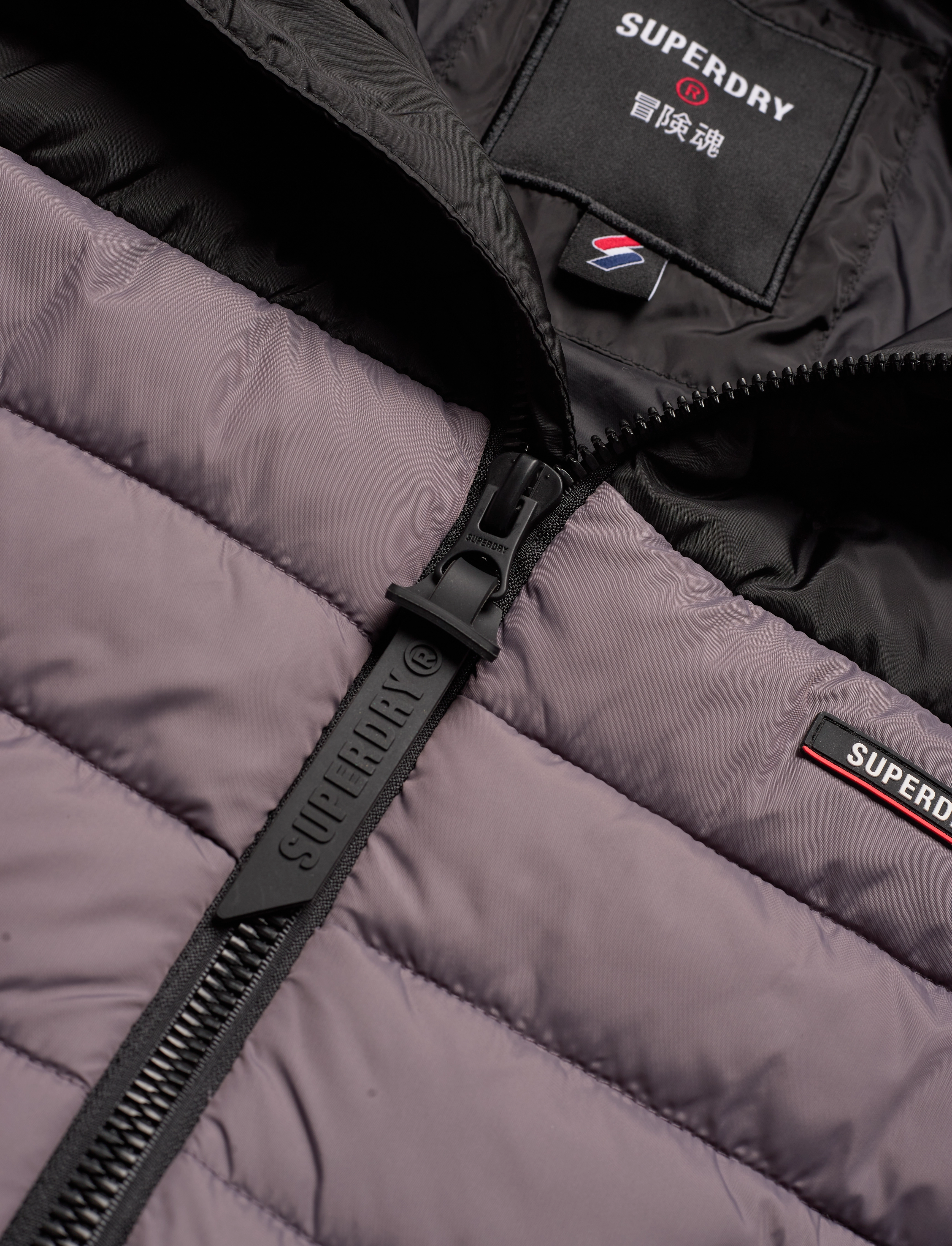 Superdry - CODE XPD RADAR QUILT MIX JKT - shark - 5
