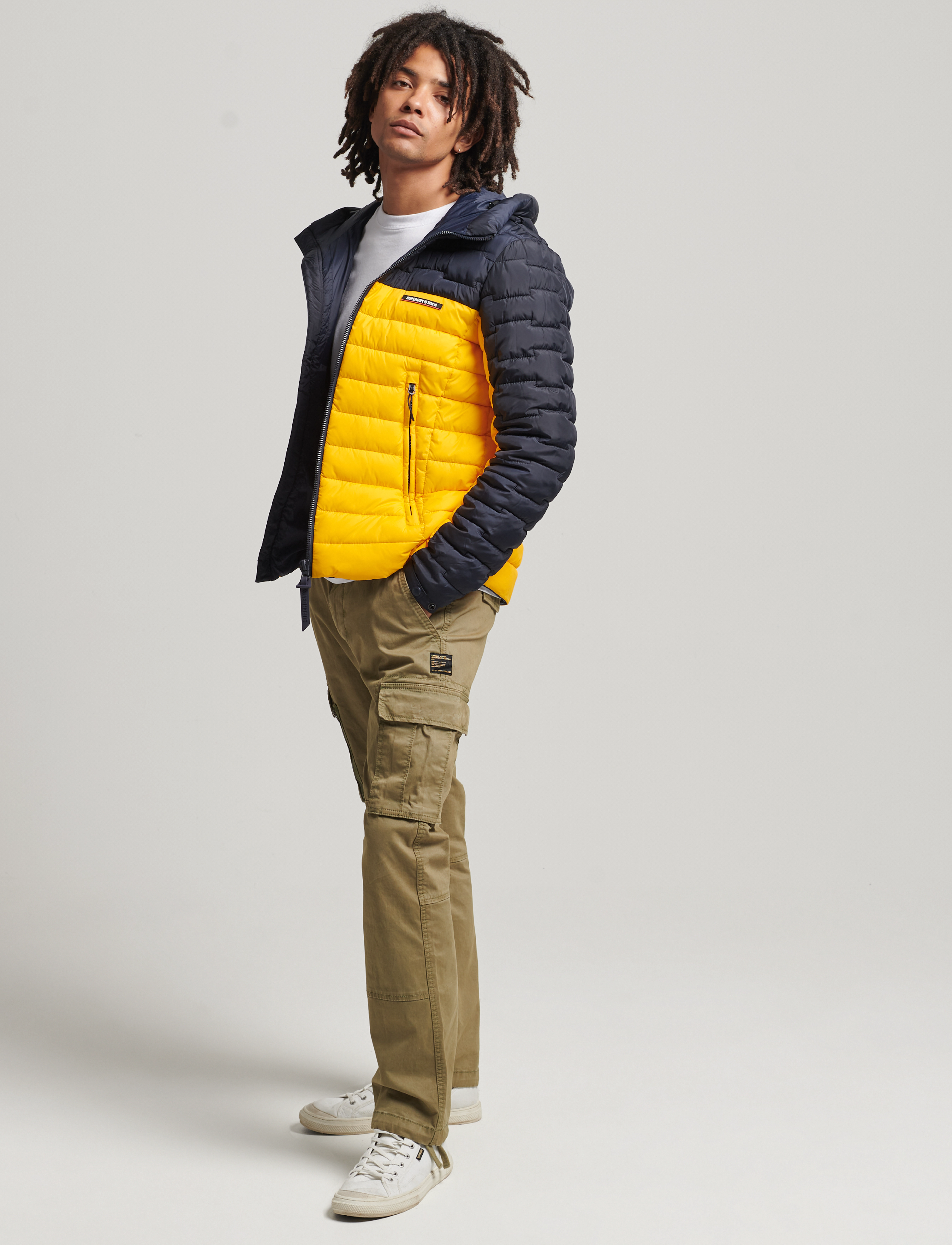 Superdry - CODE XPD RADAR QUILT MIX JKT - volt - 3