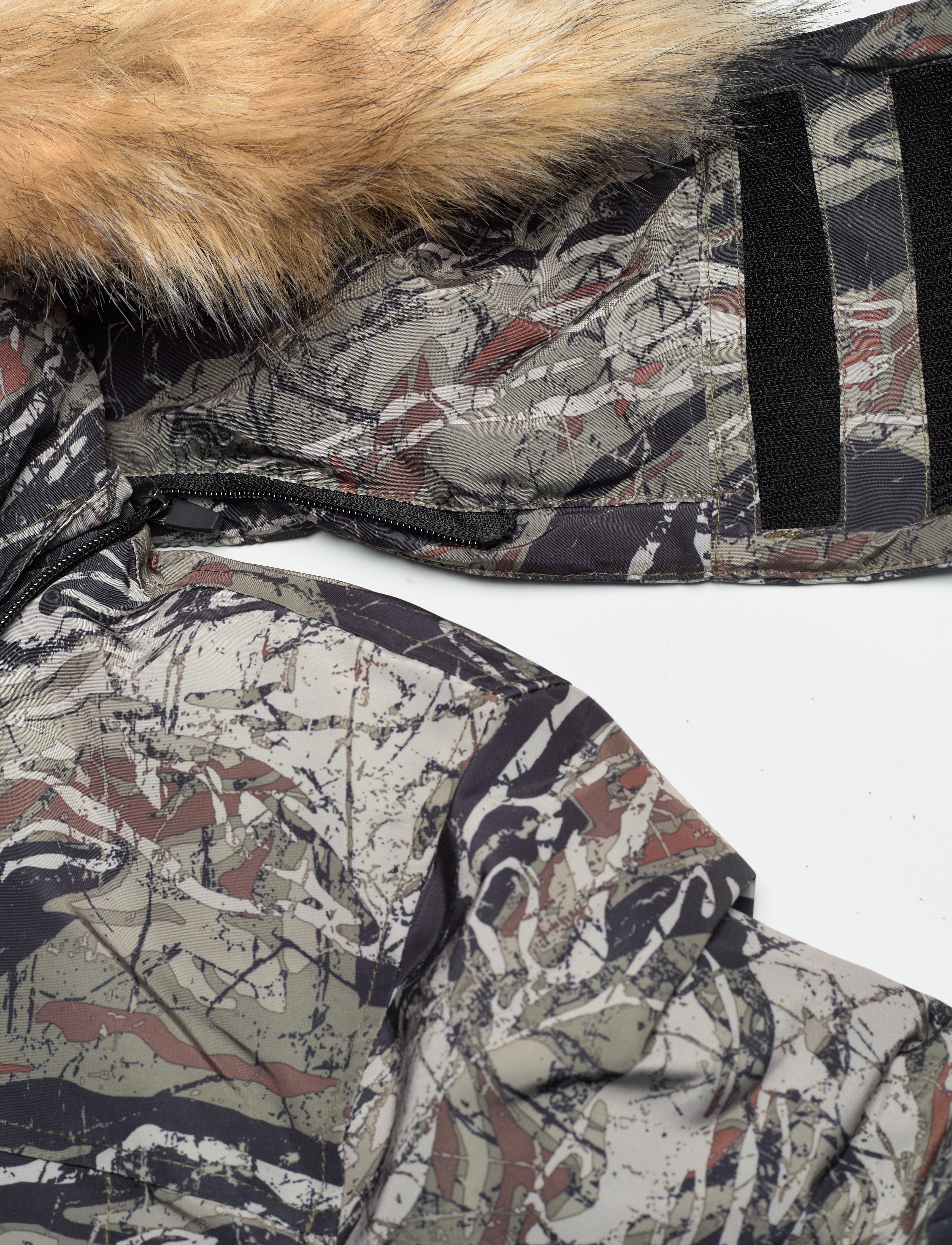 Superdry - CODE XPD EVEREST PARKA - washed khaki print - 5