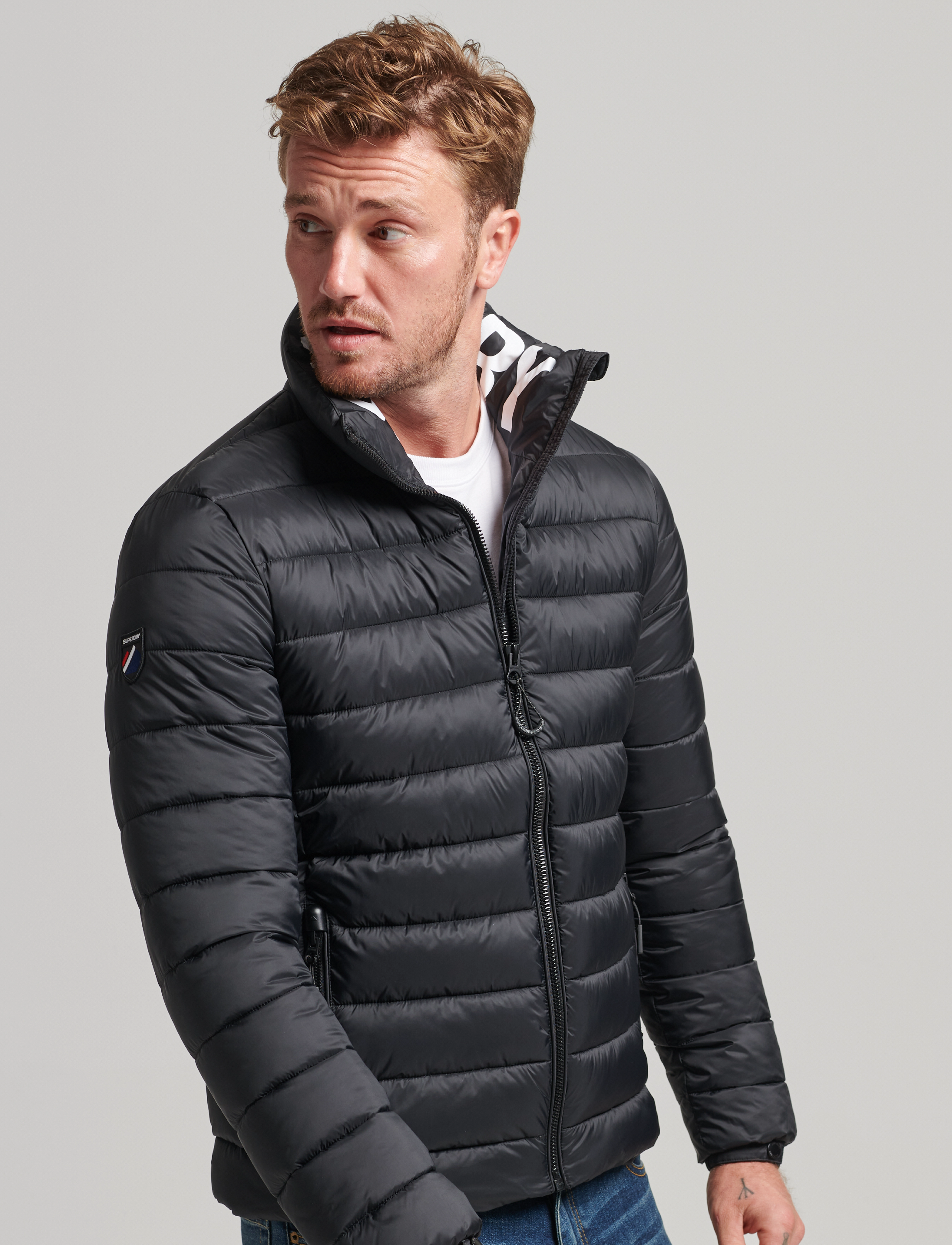 Superdry - CODE MTN NON HOOD FUJI JKT - black - 2