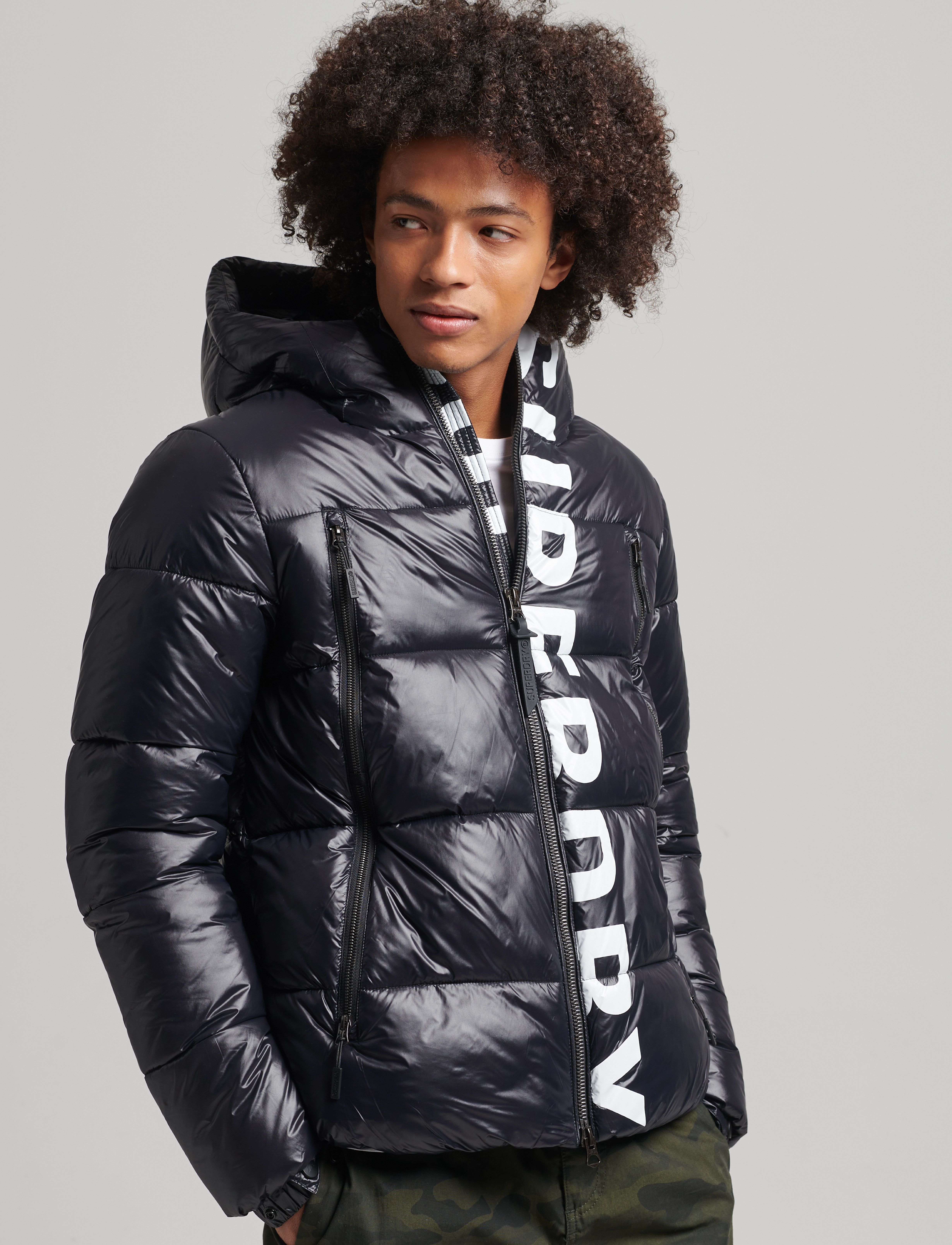 Superdry - CODE MTN HOODED ALPINE JKT - black - 2