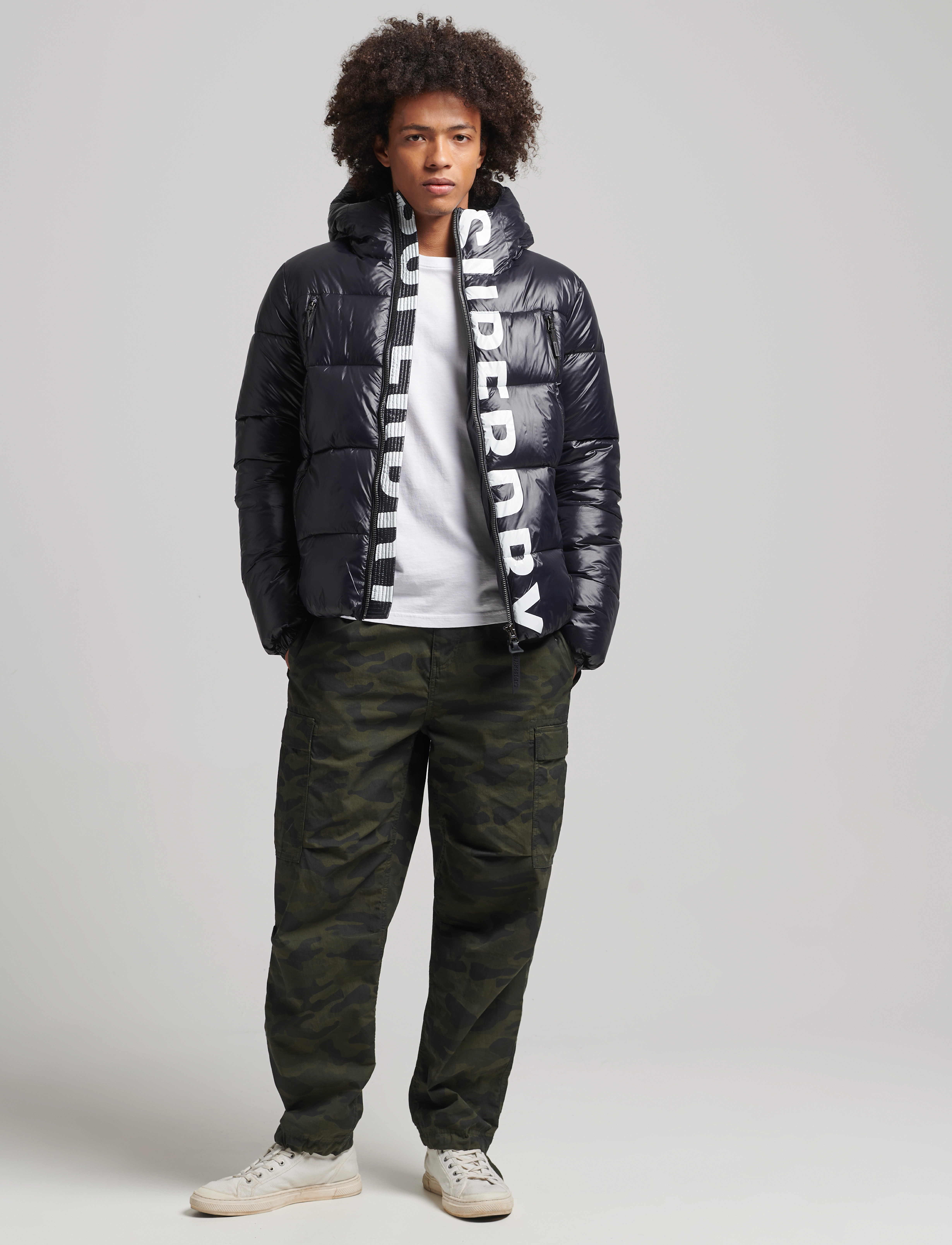 Superdry - CODE MTN HOODED ALPINE JKT - black - 3