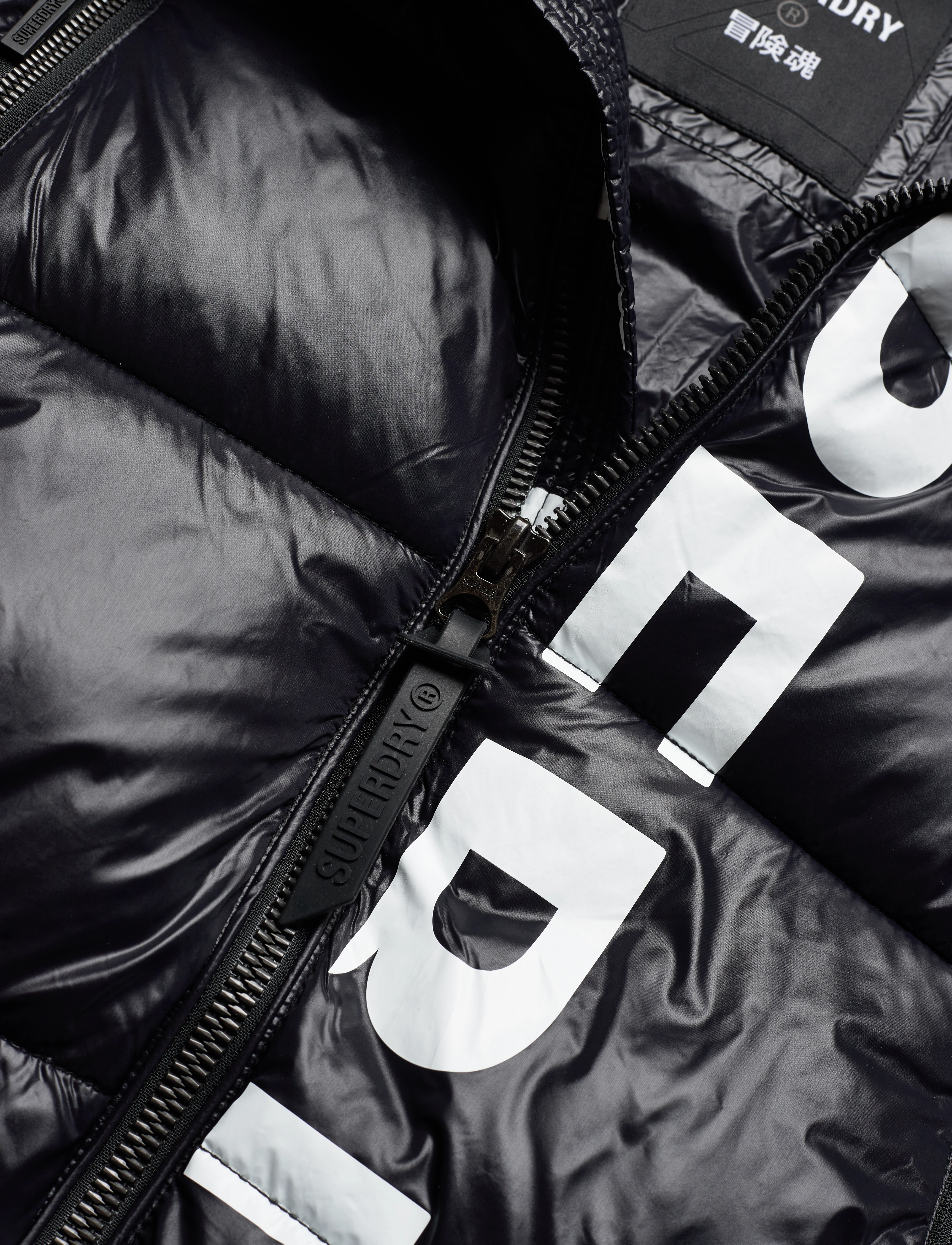 Superdry - CODE MTN HOODED ALPINE JKT - black - 5