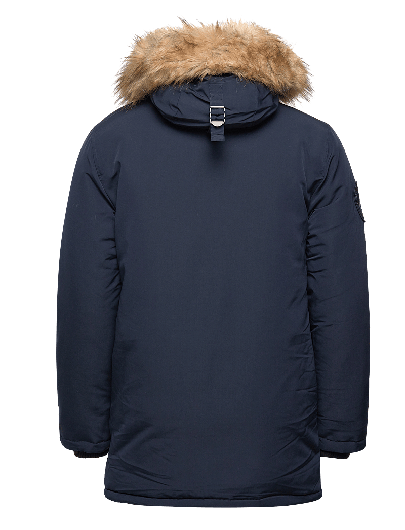 Superdry - VINTAGE EVEREST PARKA - vinterjackor - nordic chrome navy - 2