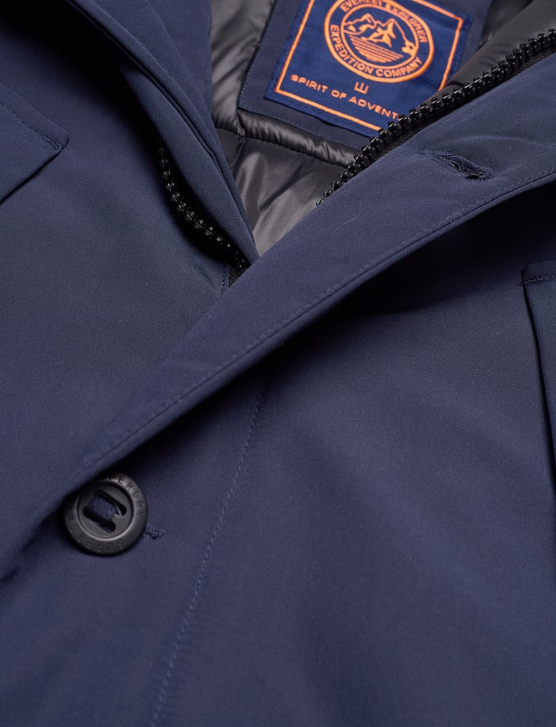 Superdry - VINTAGE EVEREST PARKA - vinterjackor - nordic chrome navy - 5