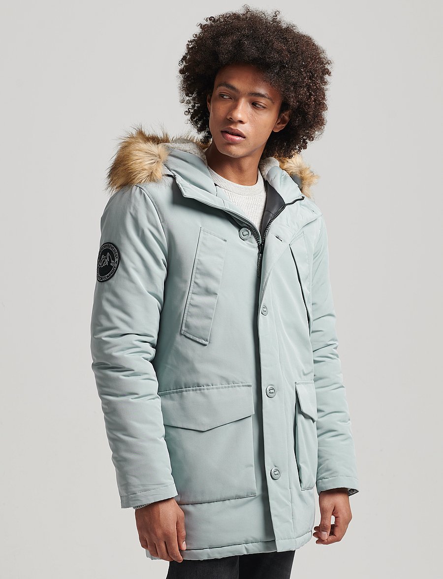 Superdry - VINTAGE EVEREST PARKA - skylark - 0