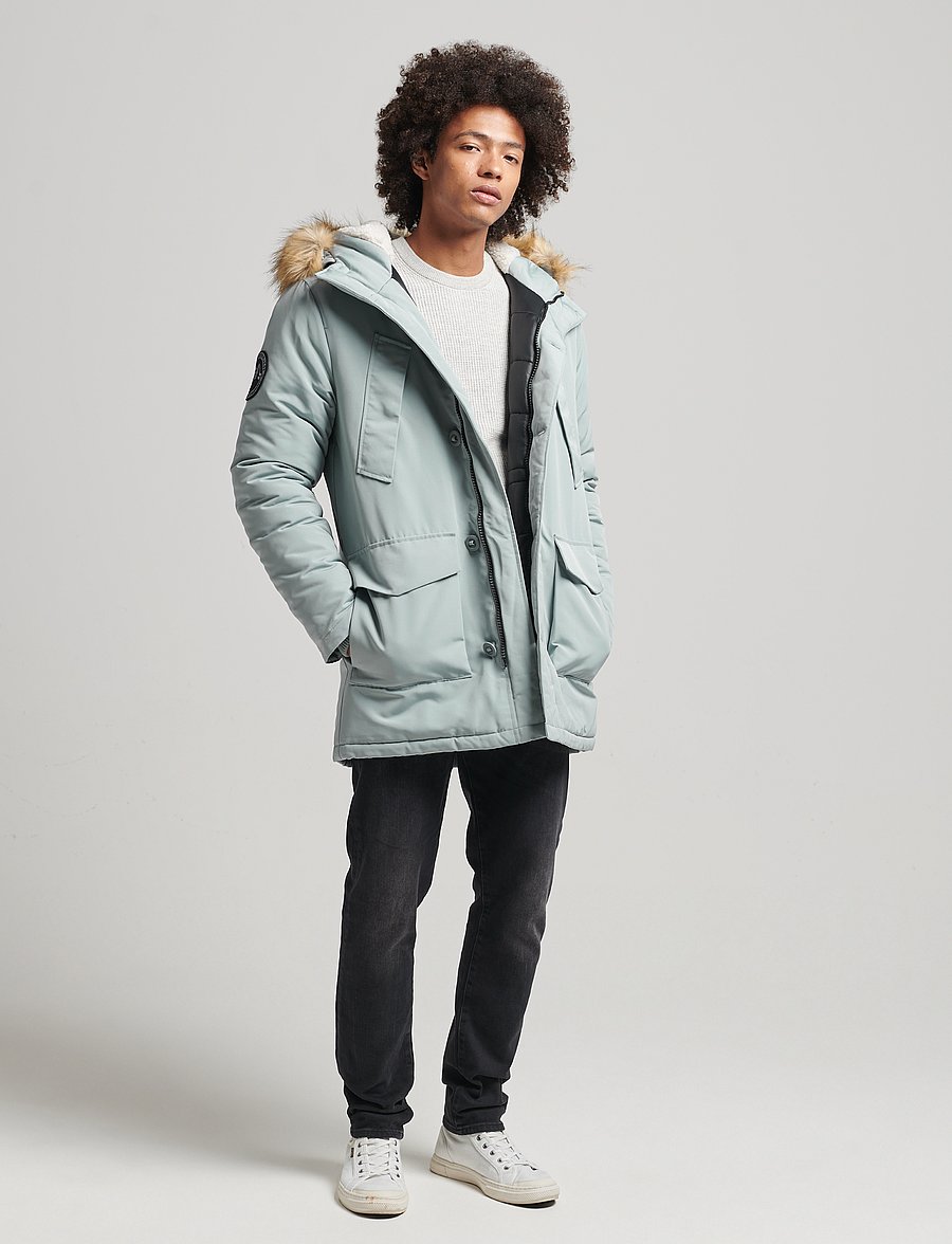 Superdry - VINTAGE EVEREST PARKA - skylark - 3