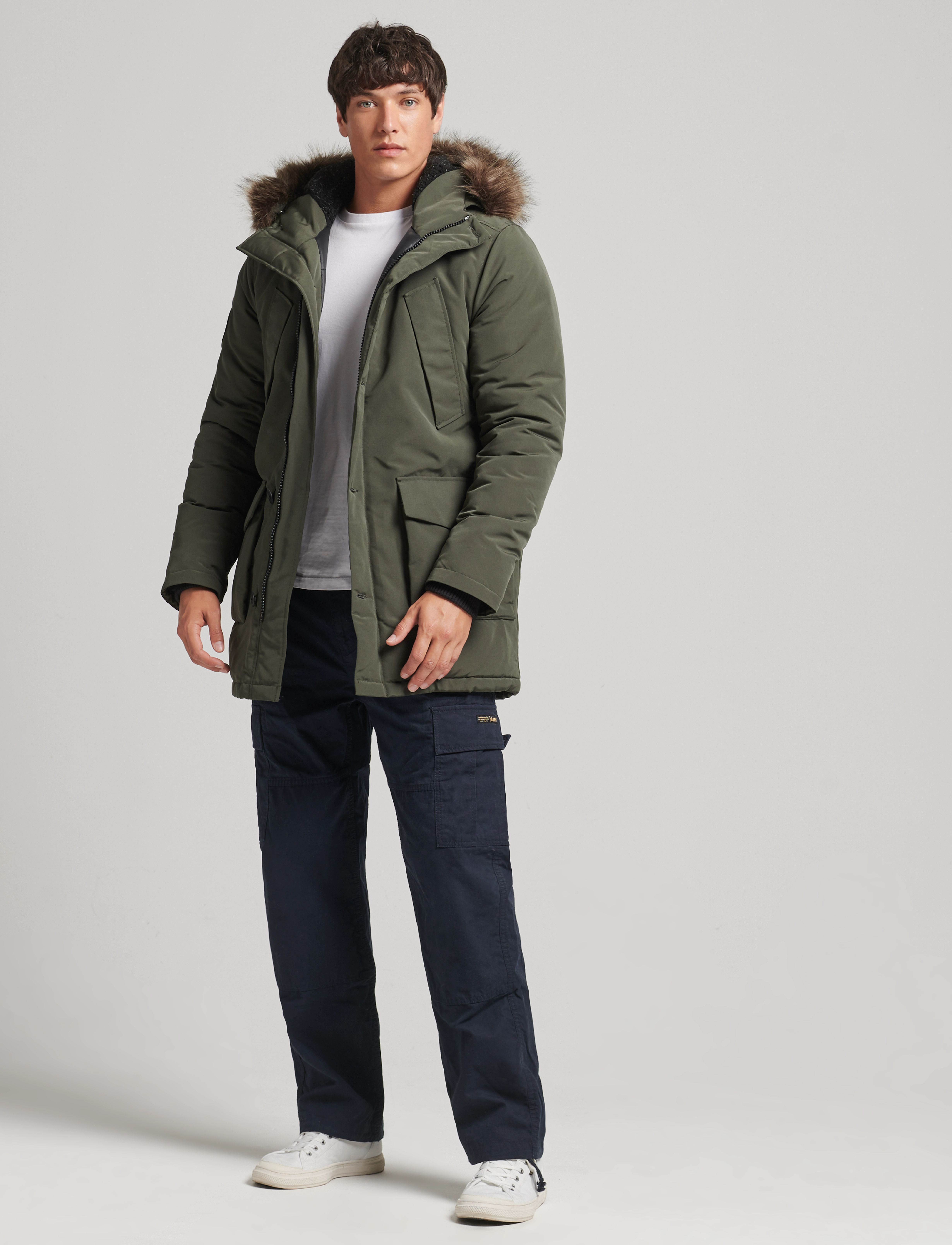 Superdry - VINTAGE EVEREST PARKA - surplus goods olive - 3