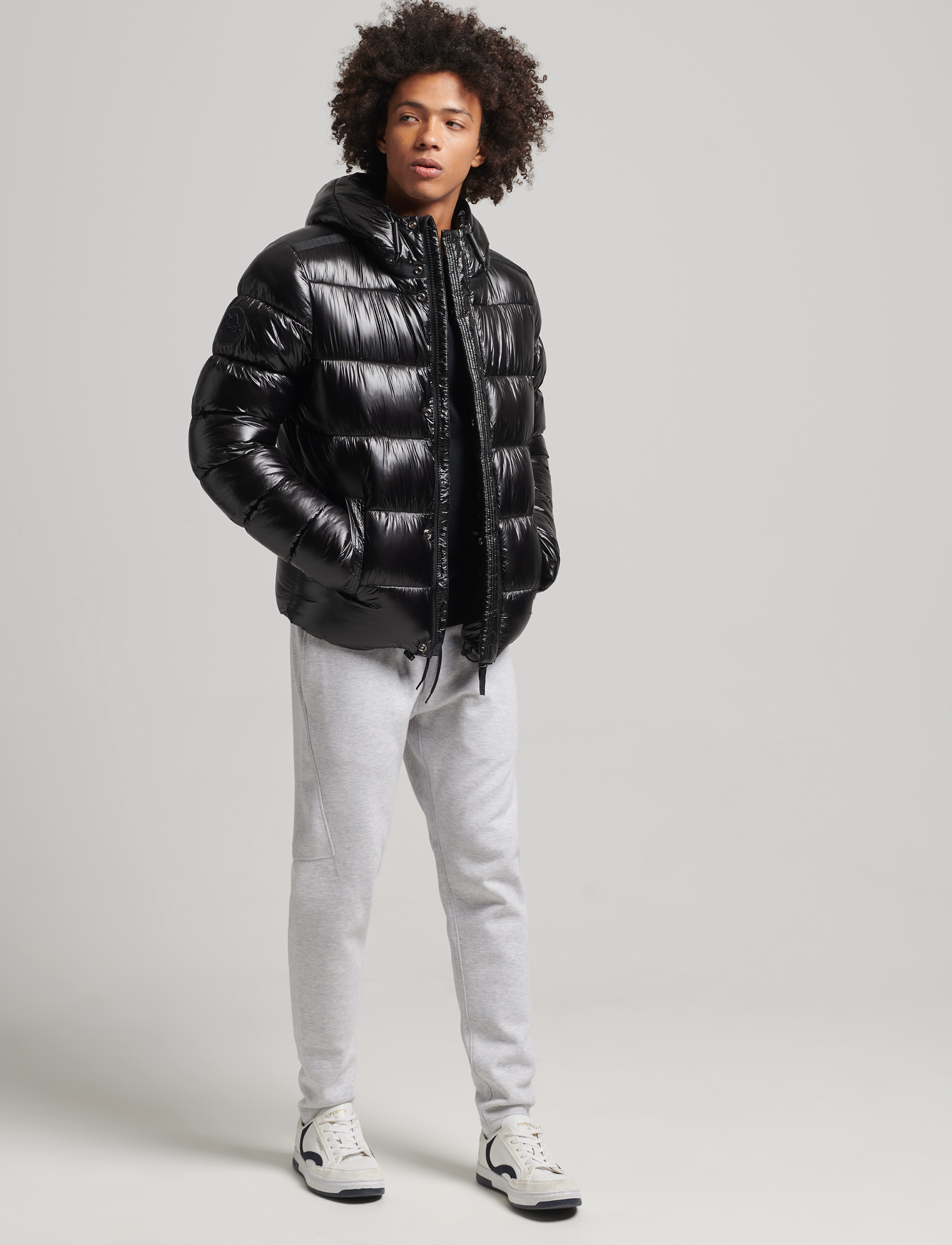 Superdry - CODE XPD SPORTS LUXE PUFFER - black - 3