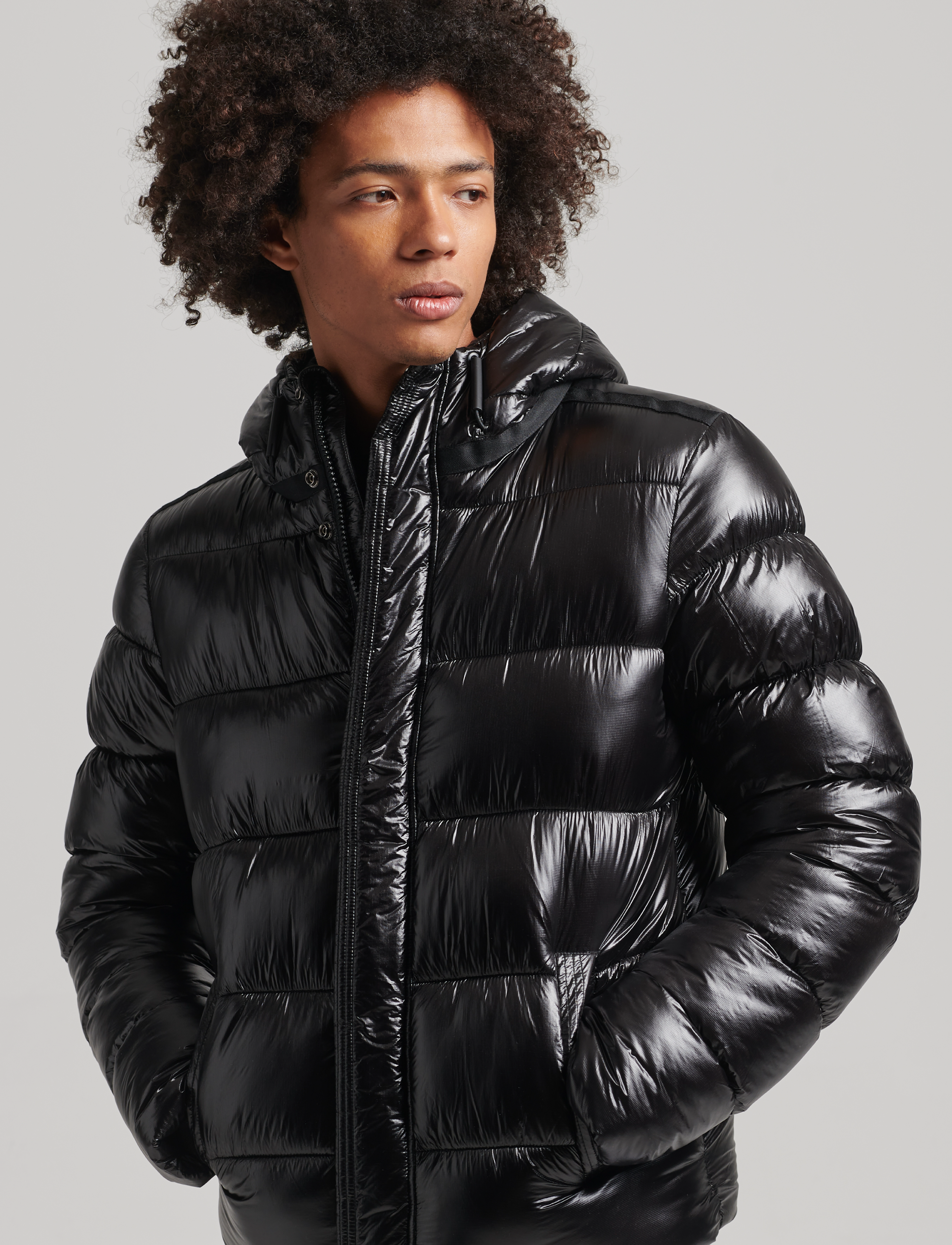 Superdry - CODE XPD SPORTS LUXE PUFFER - black - 4