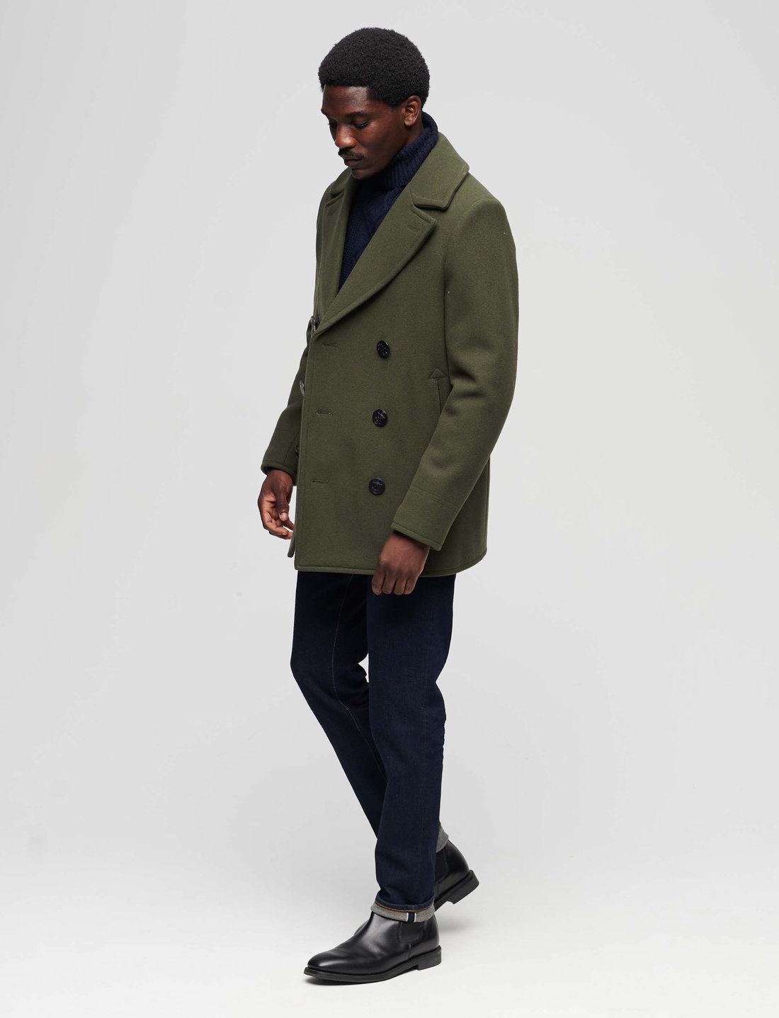 Superdry Merchant Wool Pea Coat 187.49 . Buy Wool Jackets from