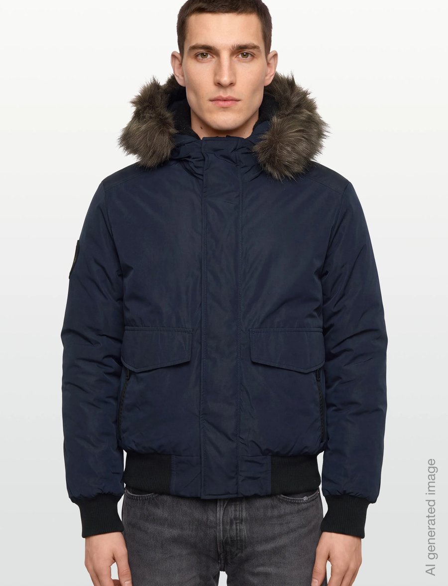 Superdry - EVEREST BOMBER - daunenjacken - nautical navy - 4