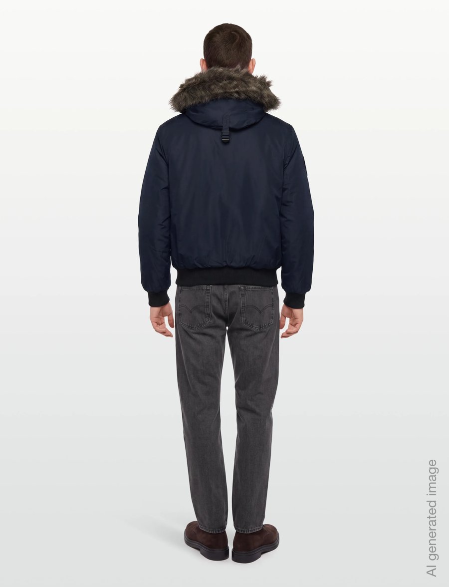Superdry - EVEREST BOMBER - daunenjacken - nautical navy - 5