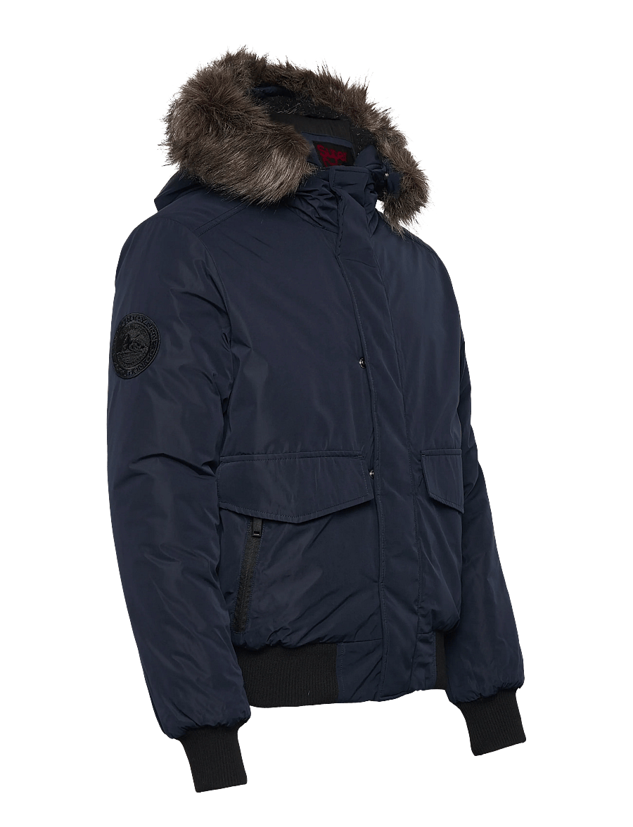 Superdry - EVEREST BOMBER - daunenjacken - nautical navy - 3