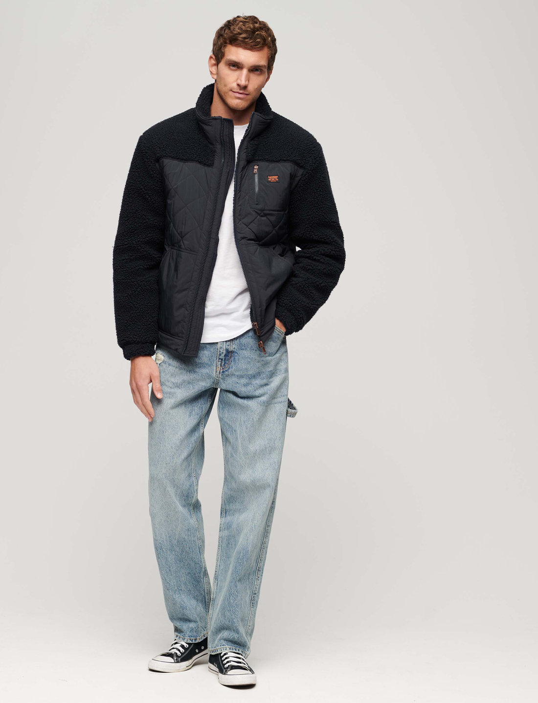 Superdry 2025 sherpa jacket