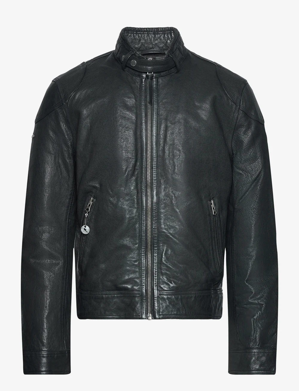 Superdry jacket 2025 leather mens