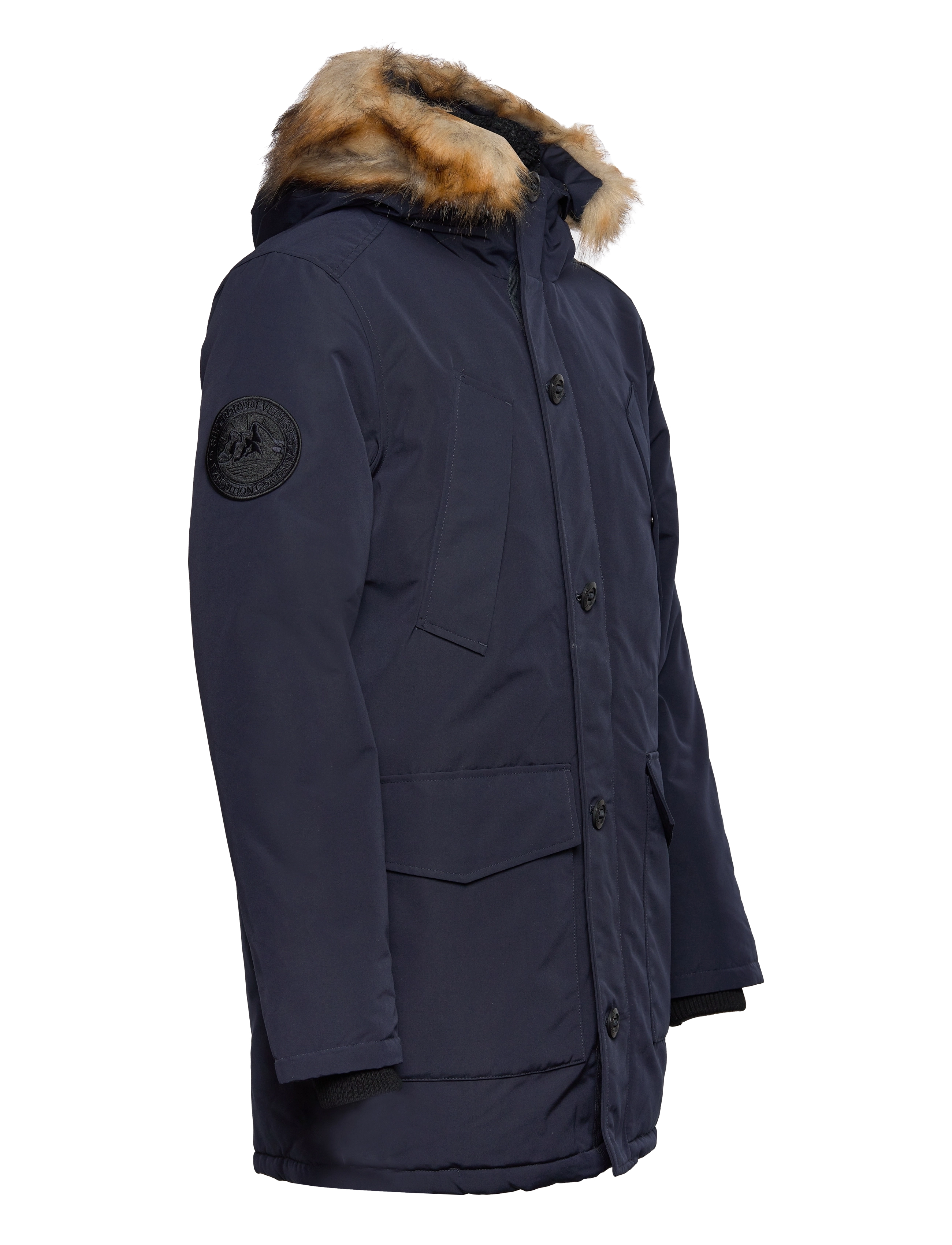 Superdry - EVEREST FAUX FUR HOODED PARKA - nordic chrome navy - 2