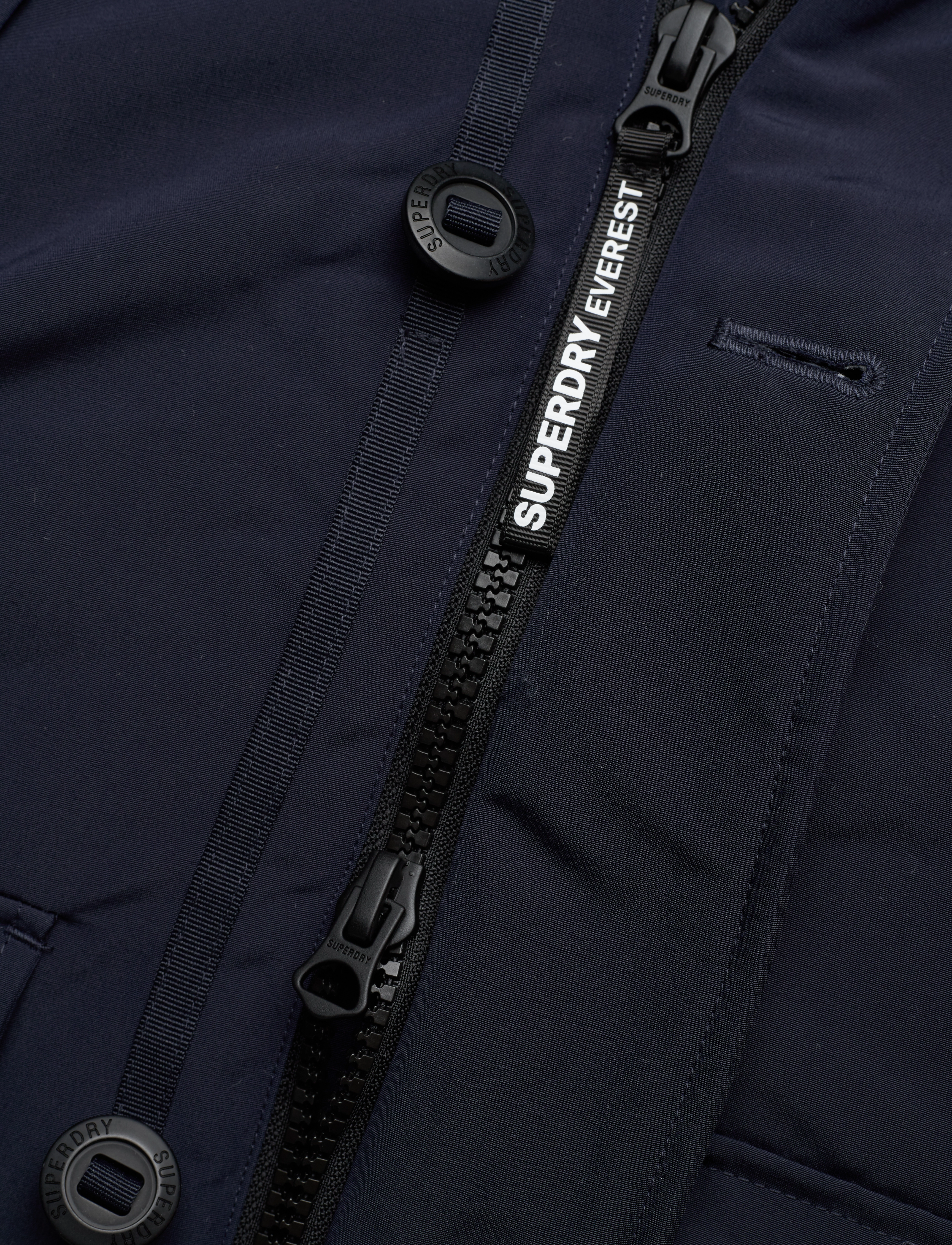 Superdry - EVEREST FAUX FUR HOODED PARKA - nordic chrome navy - 5