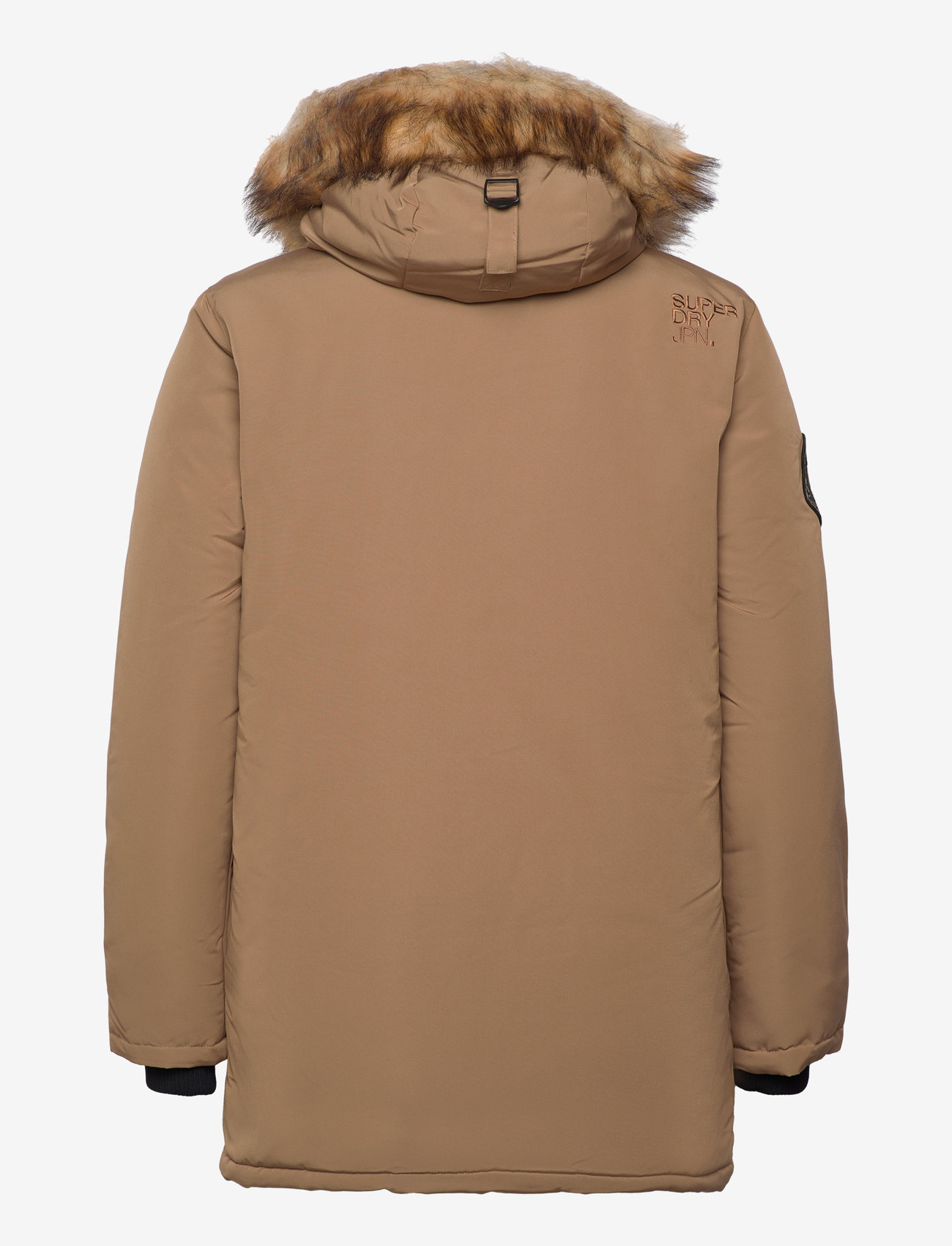Superdry - EVEREST FAUX FUR HOODED PARKA - talvejoped - sandstone brown - 2