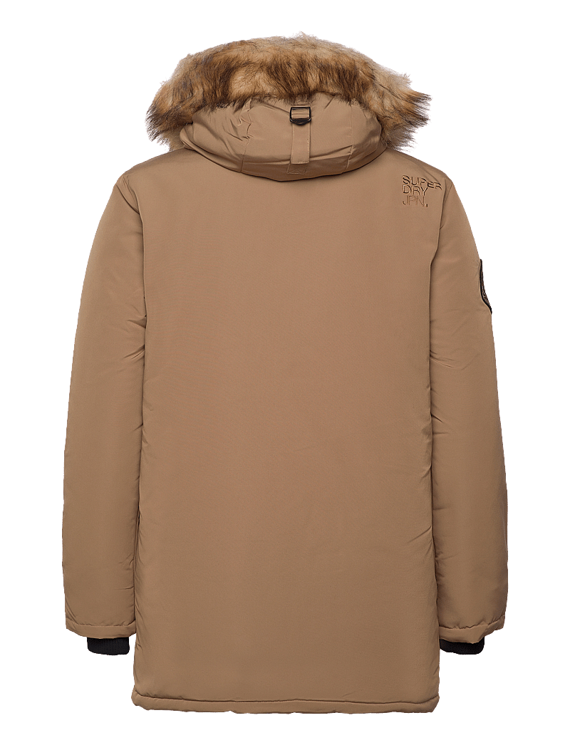 Superdry - EVEREST FAUX FUR HOODED PARKA - sandstone brown - 2