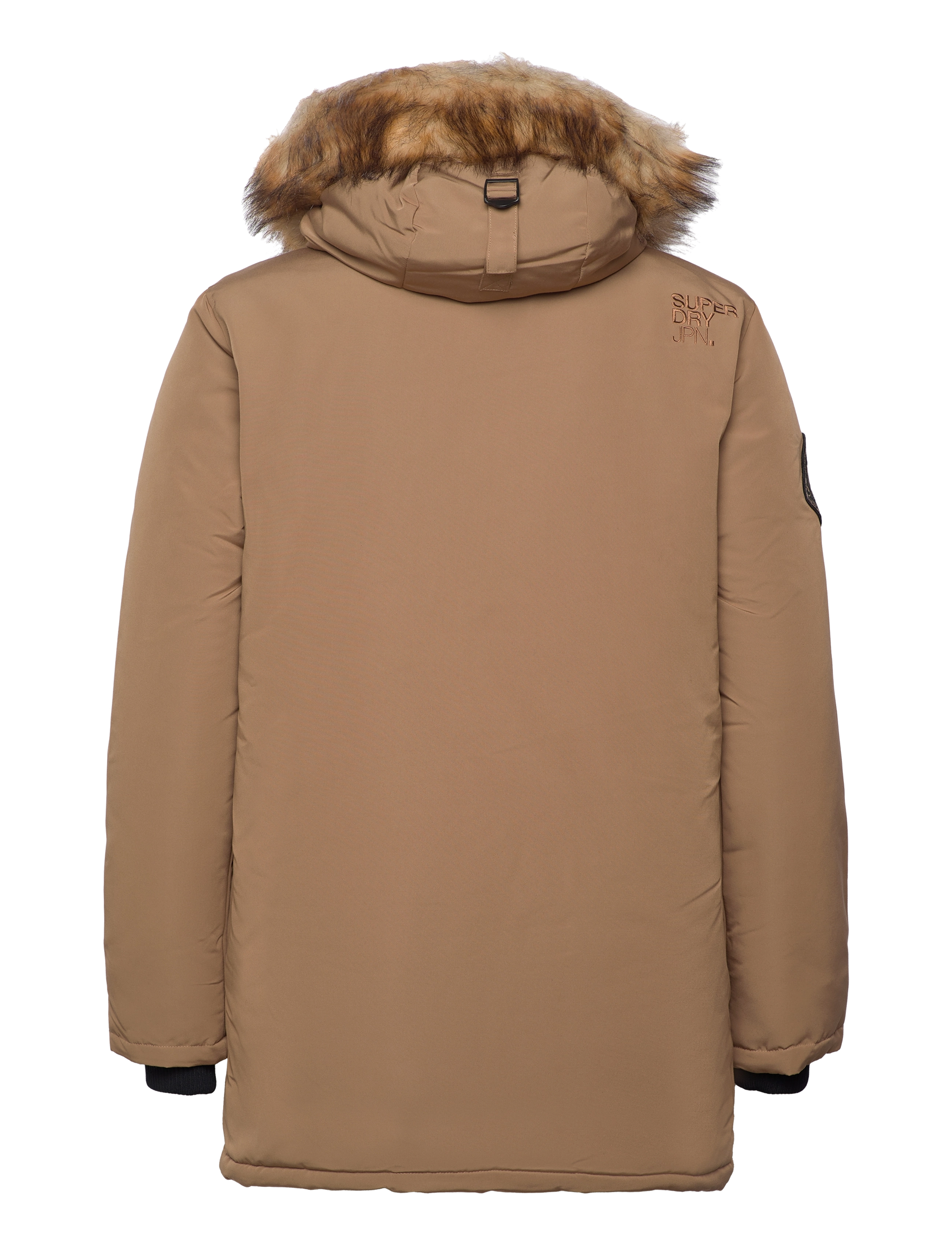 Superdry - EVEREST FAUX FUR HOODED PARKA - sandstone brown - 2
