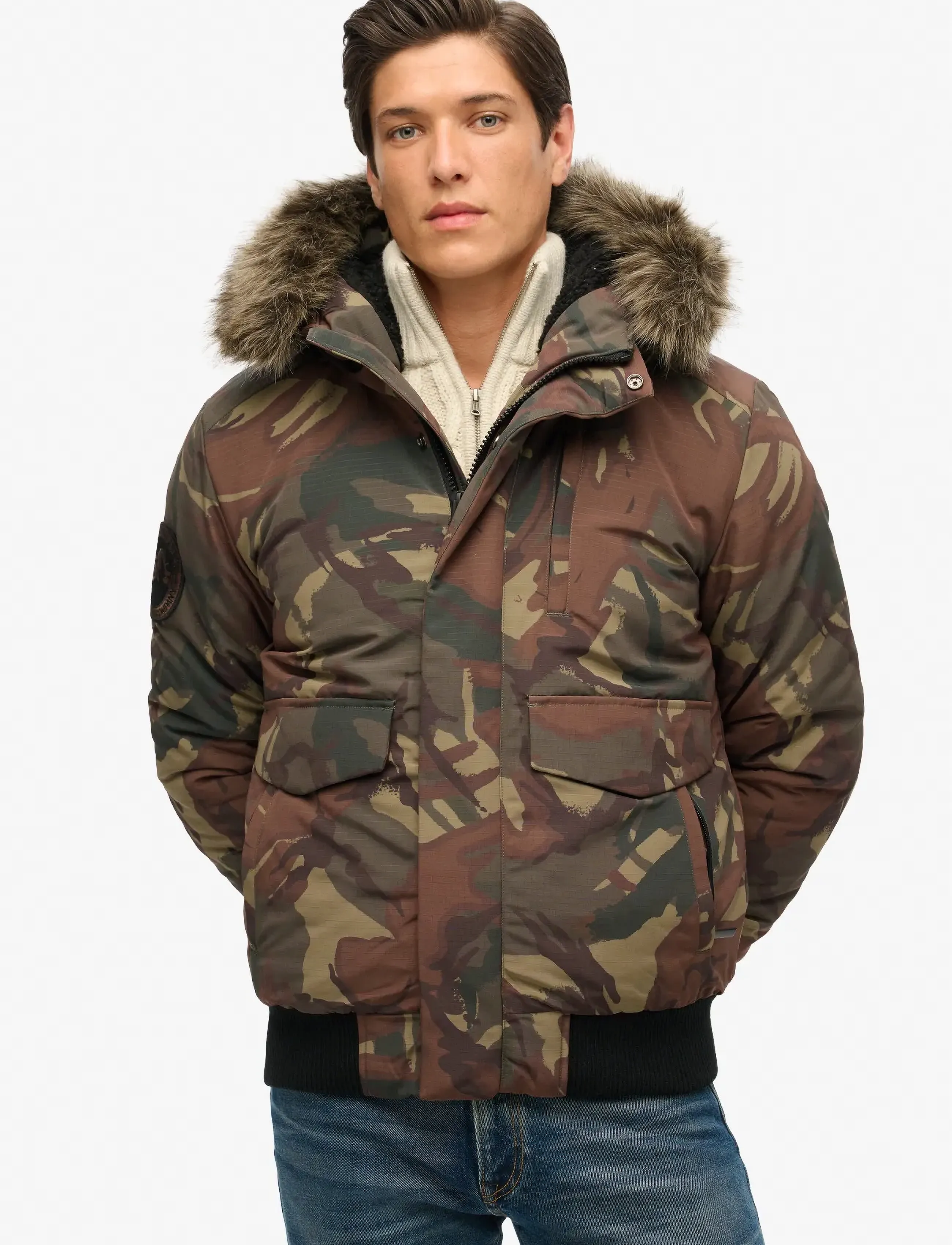 Everest Hooded Puffer Bomber 4