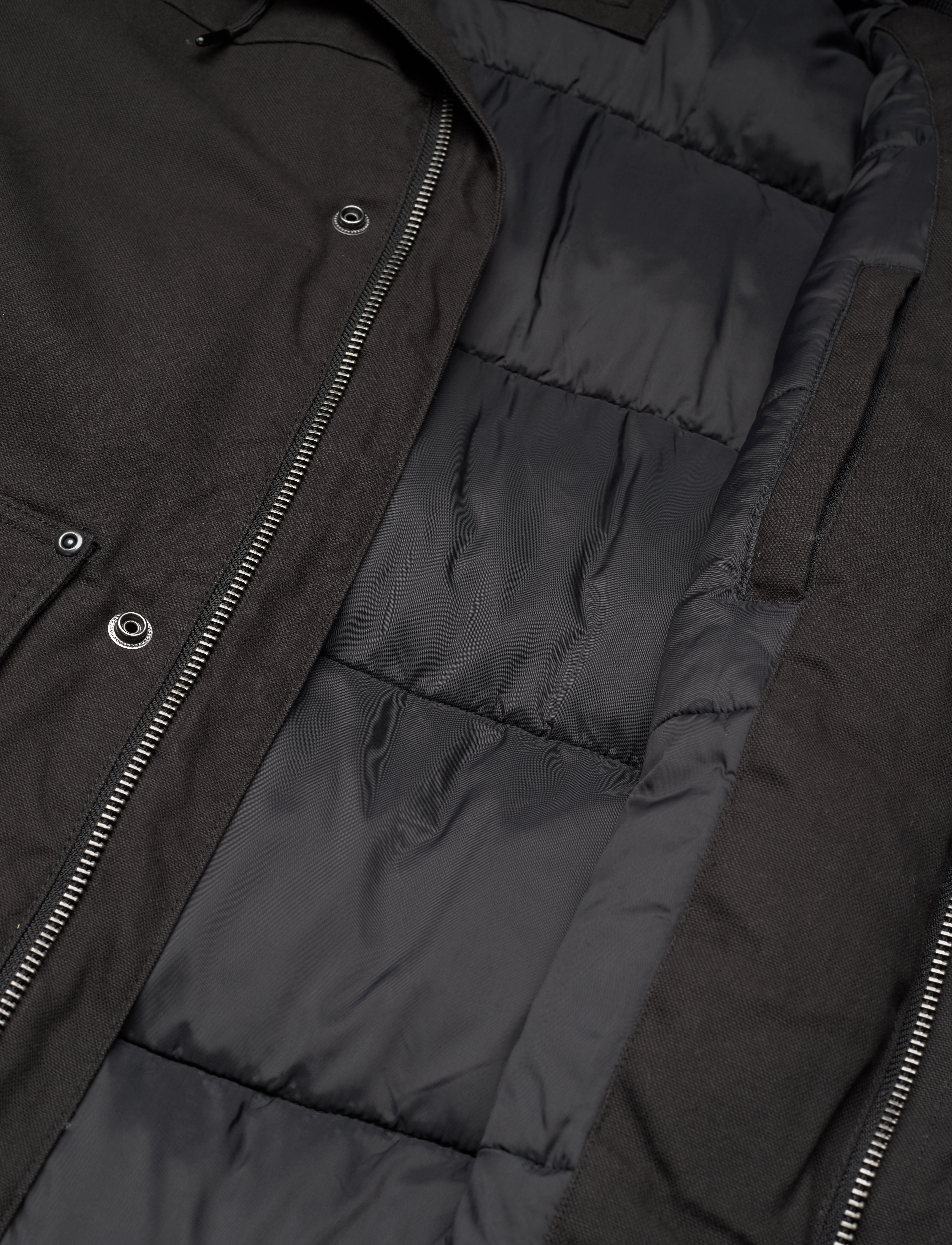 Superdry - WORKWEAR HOODED PARKA - noir - 4