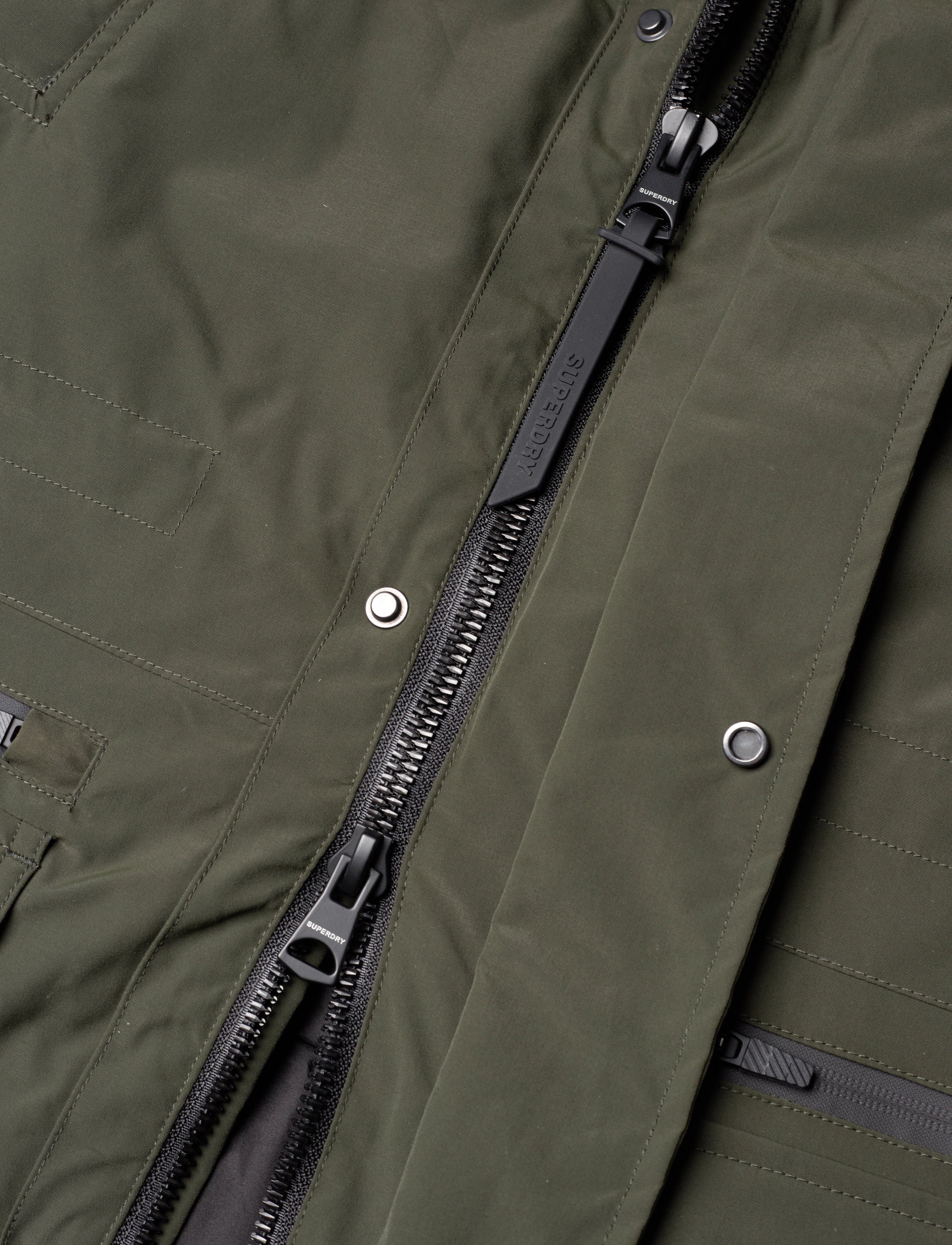 Superdry - CITY PADDED PARKA JACKET - surplus goods olive green - 5