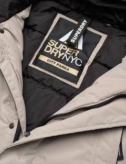 Superdry - CITY PADDED PARKA JACKET - winter jackets - stone dark grey - 4