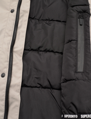 Superdry - CITY PADDED PARKA JACKET - winter jackets - stone dark grey - 6